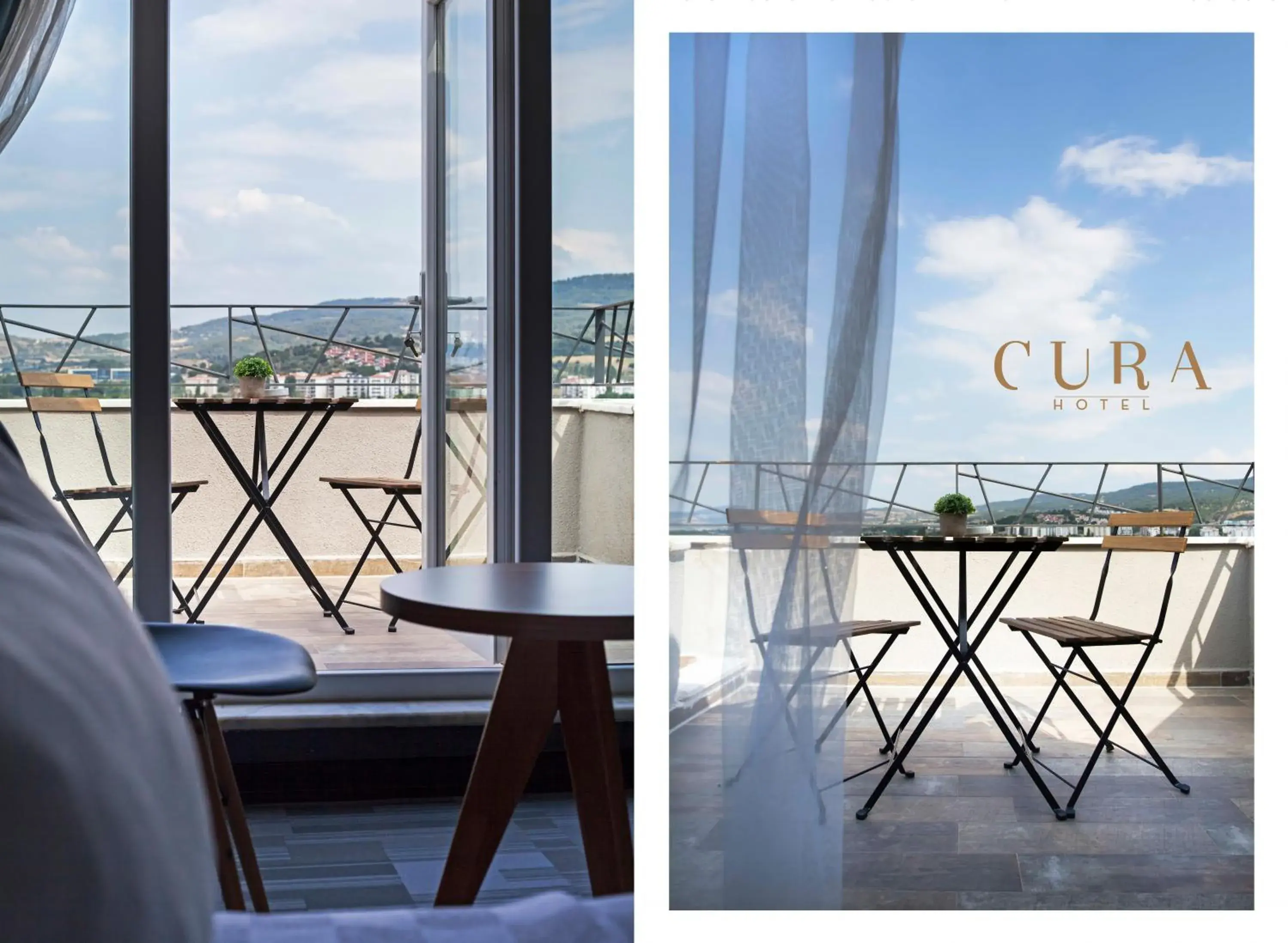 Balcony/Terrace in Hotel Cura