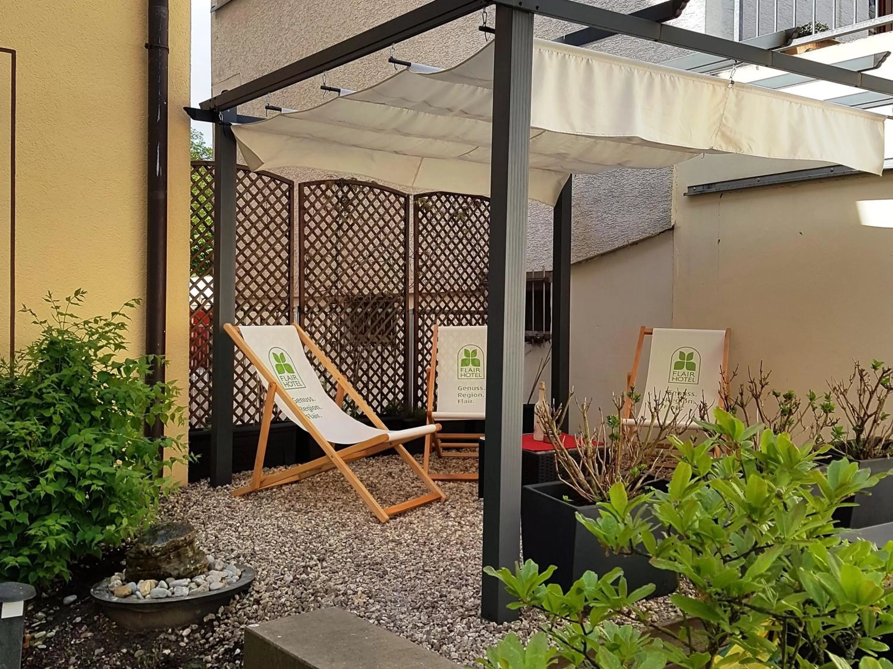 Patio in Flair Hotel Stadt Höxter