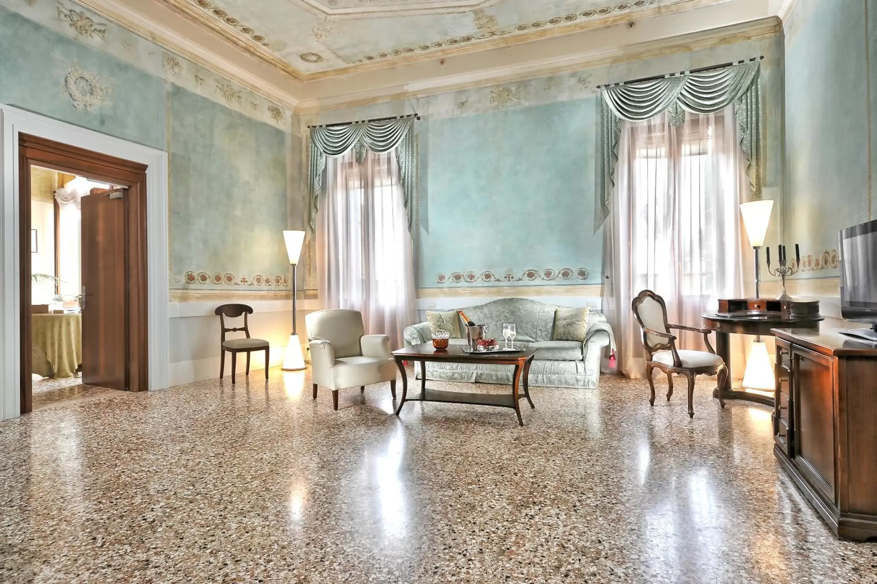 Living room in Hotel Palazzo Vitturi