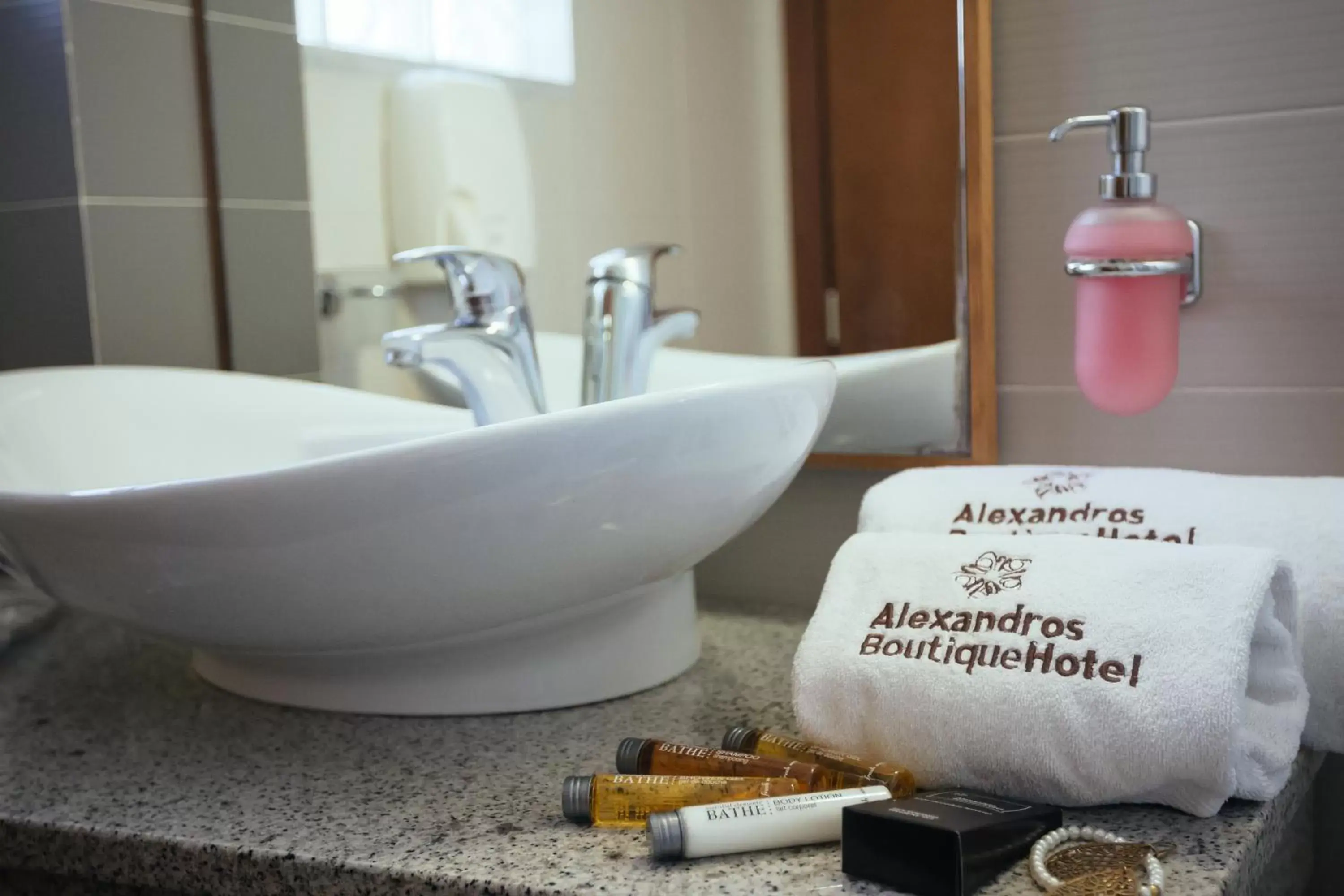 Shower, Bathroom in Alexandros Boutique Hotel