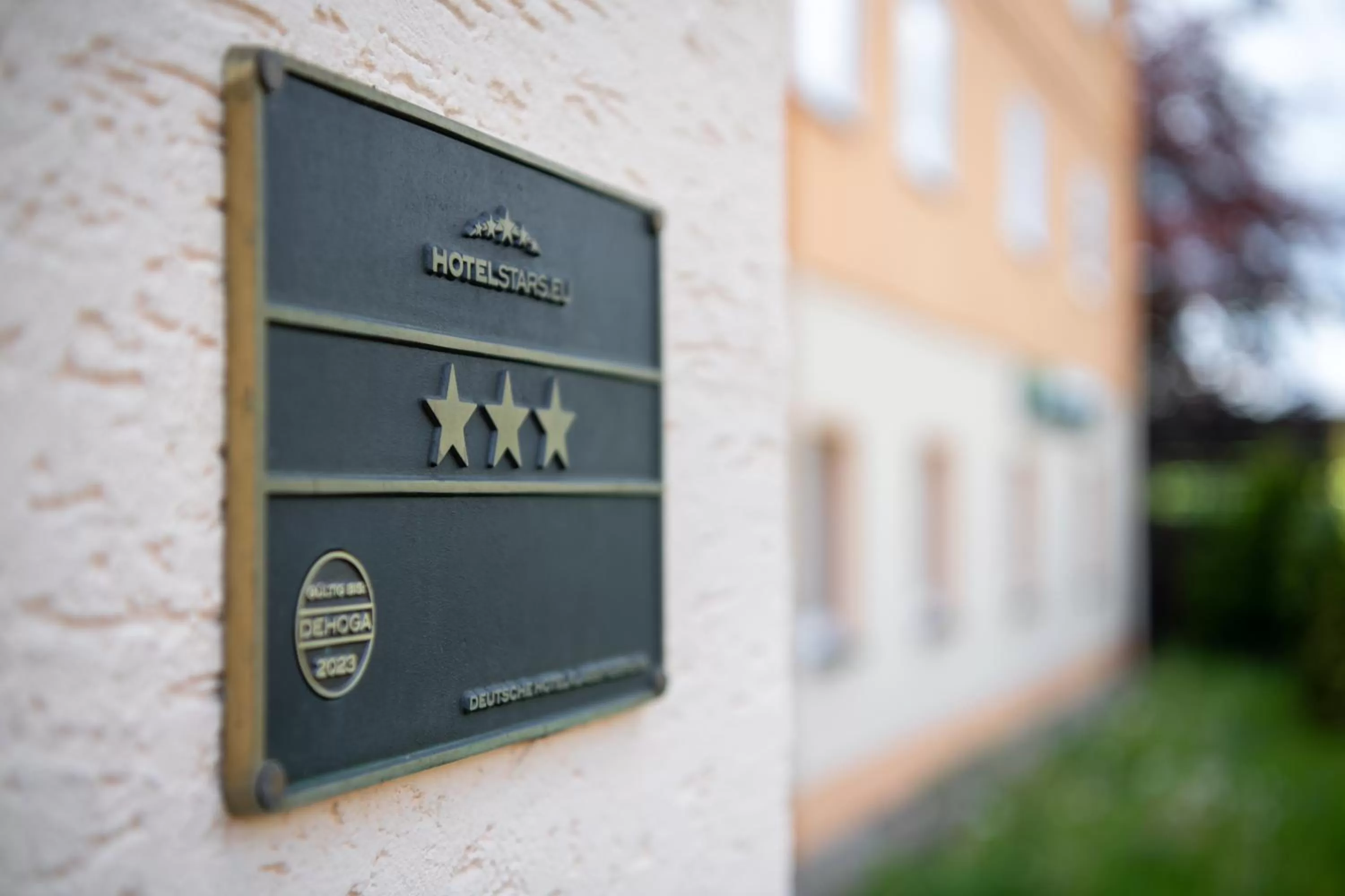 Logo/Certificate/Sign in Hotel Asterra