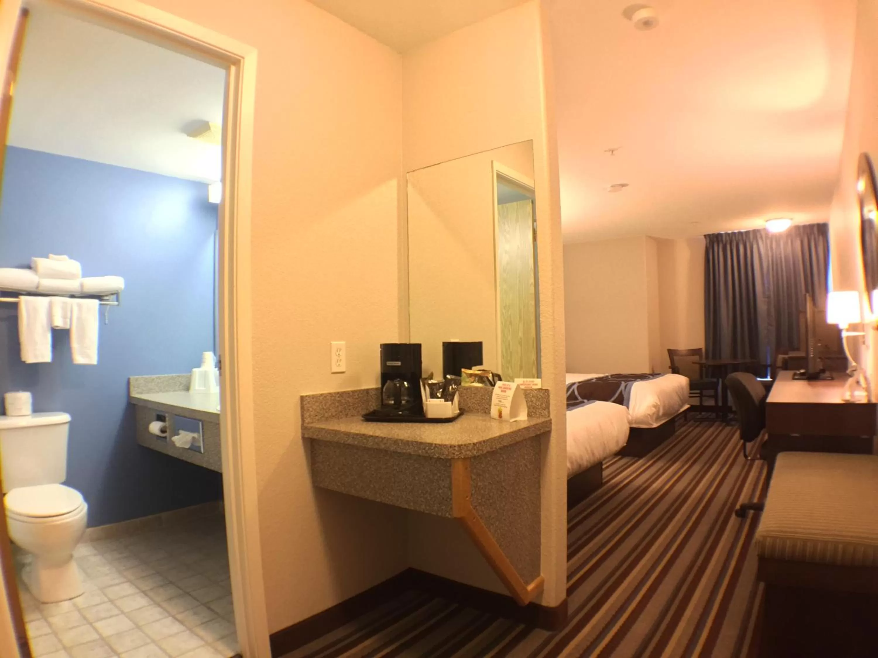 Bed in Super 8 by Wyndham Fort Frances