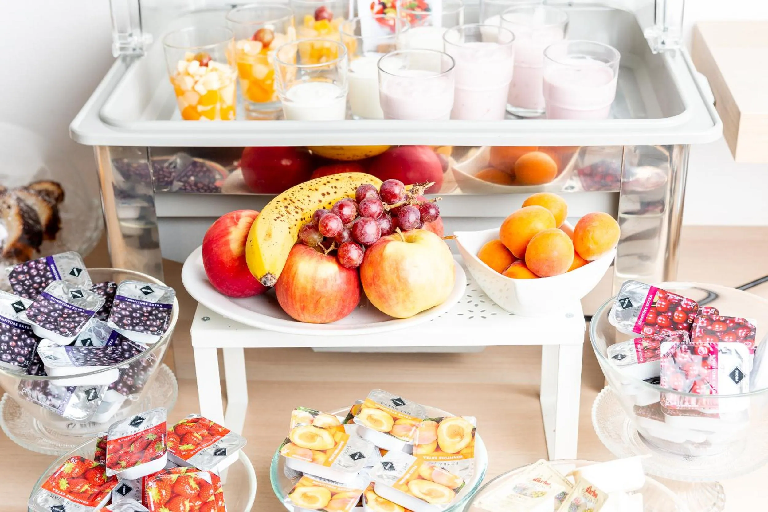 Buffet breakfast in Hotel Zentral