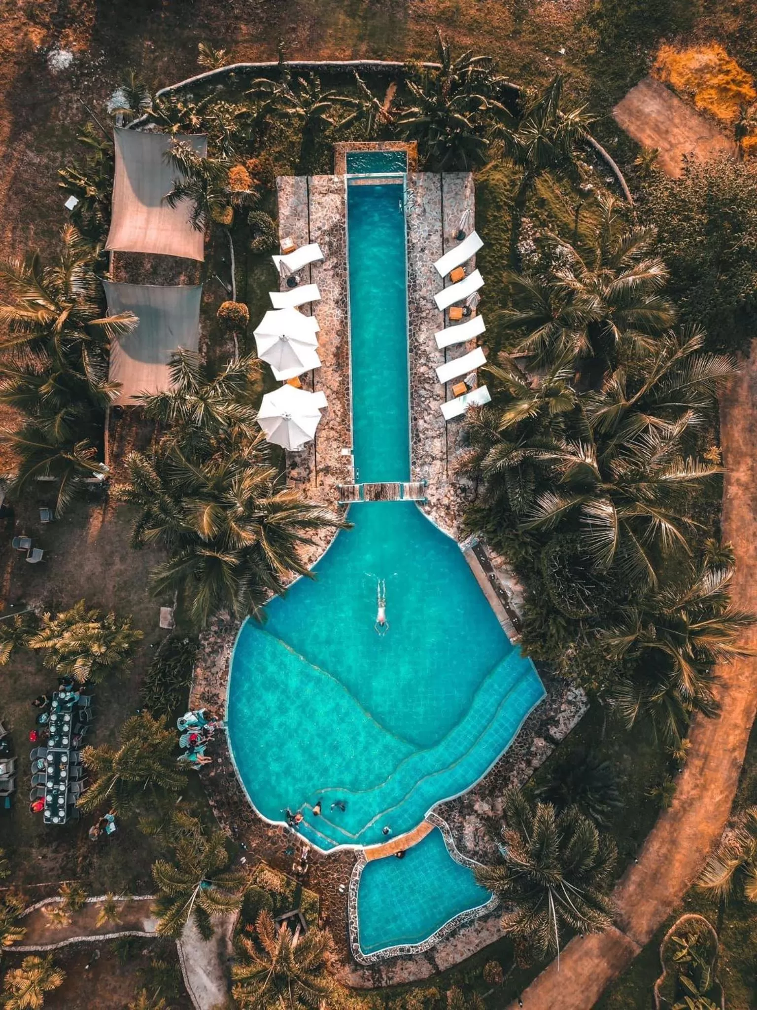 Pool view in South Mountain Resort