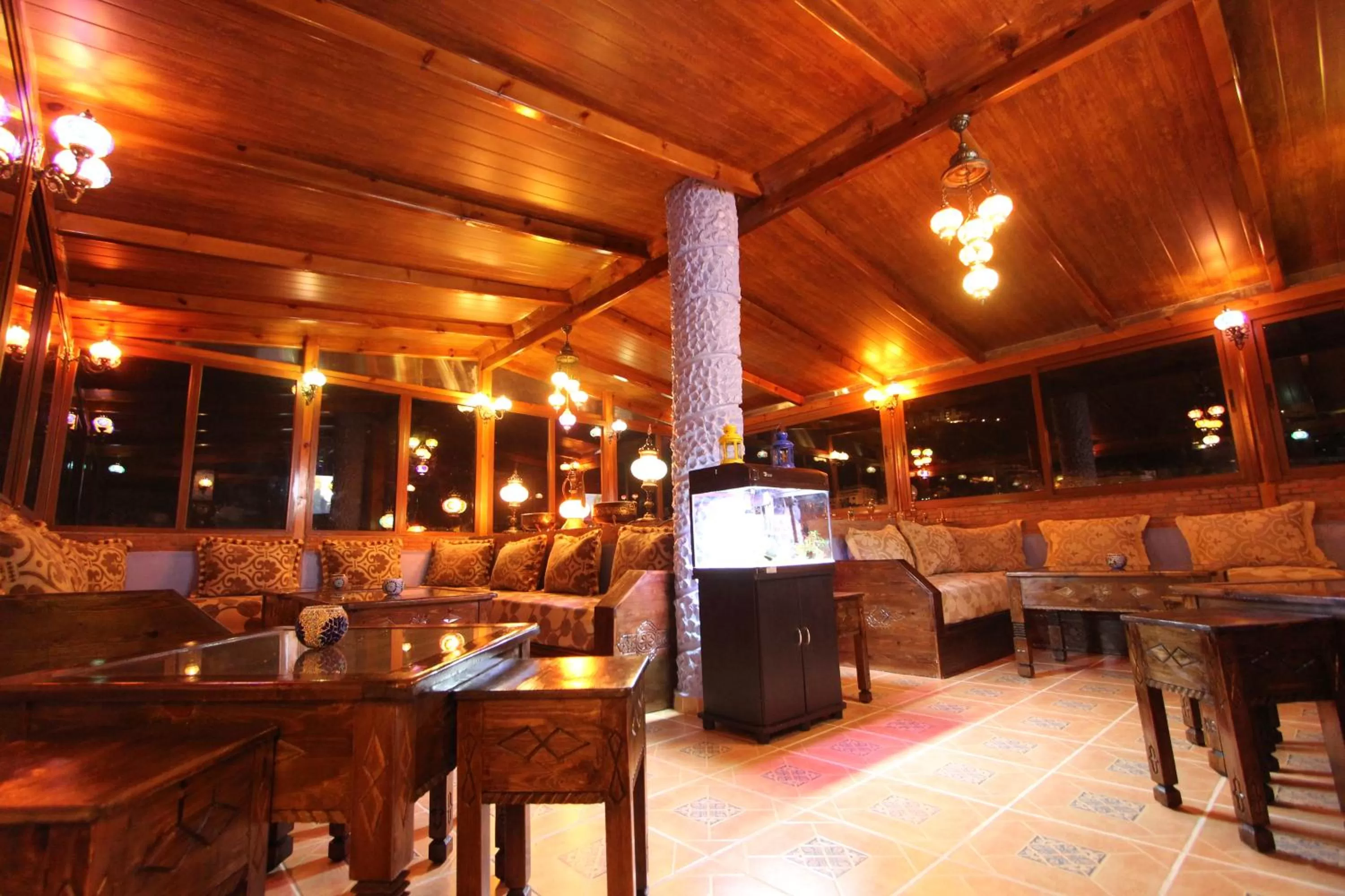 Patio in Résidence Hoteliére Chez Aziz