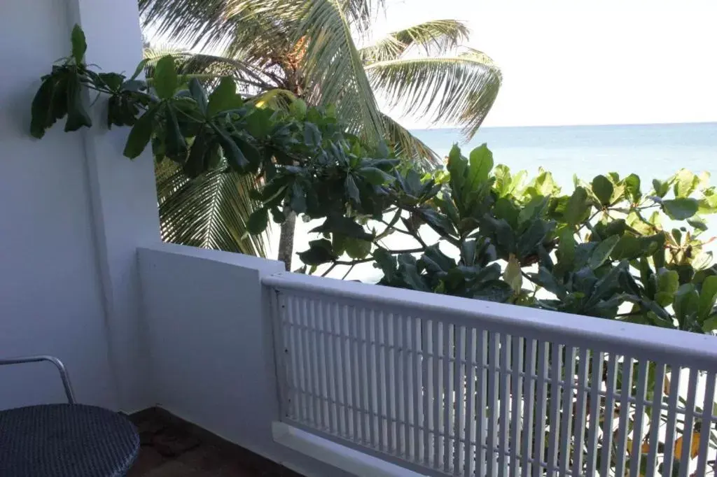 View (from property/room), Balcony/Terrace in Hosteria del Mar