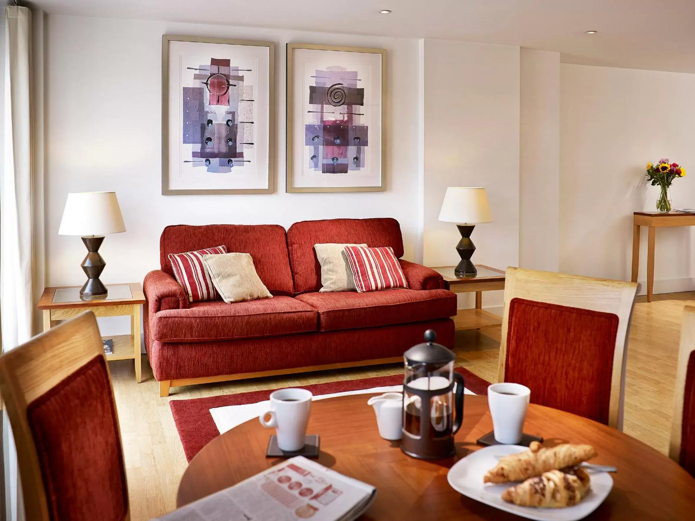 Living room, Seating Area in Marlin Apartments Commercial Road - Limehouse