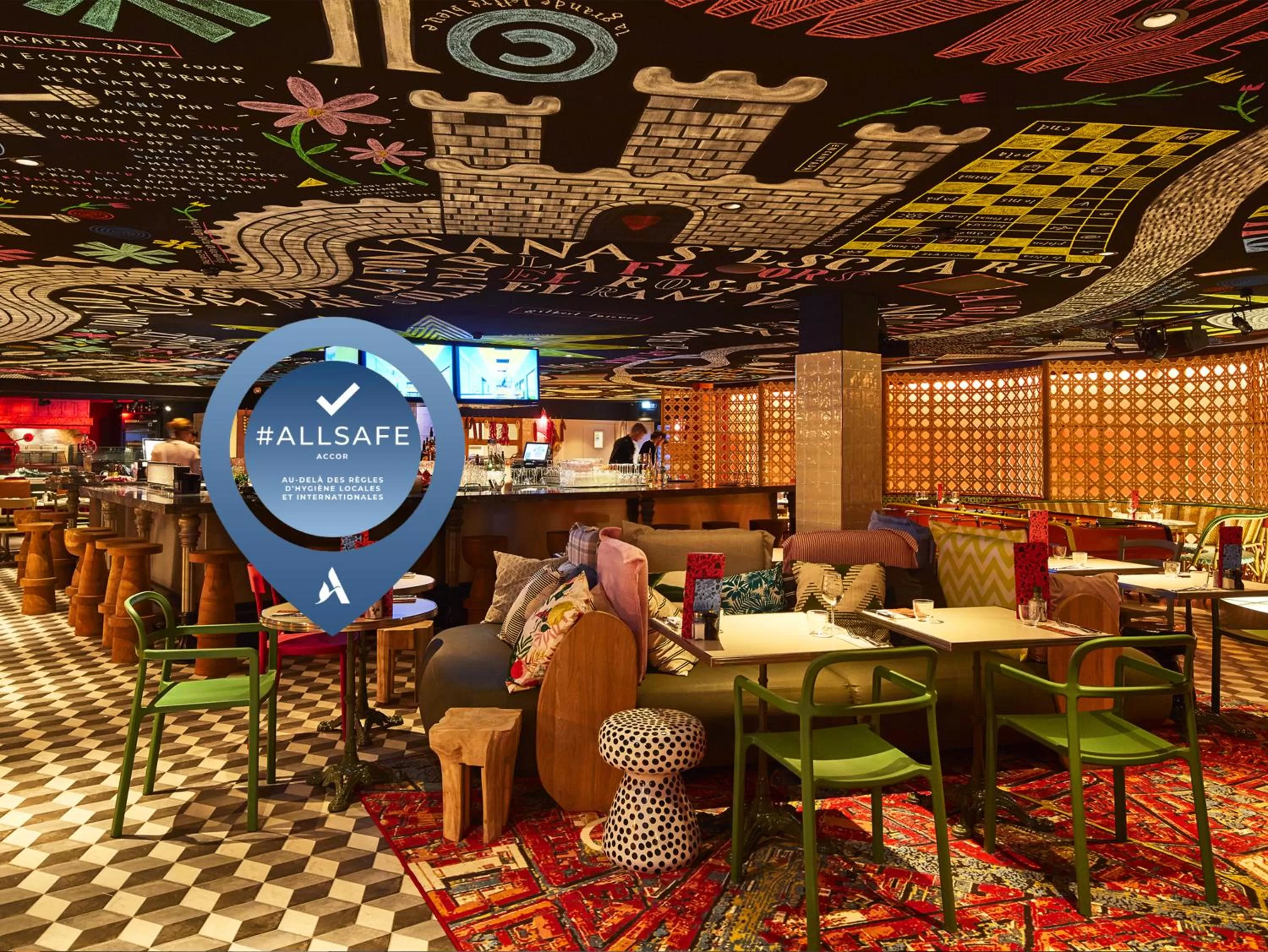 Restaurant/places to eat in Mama Shelter Toulouse