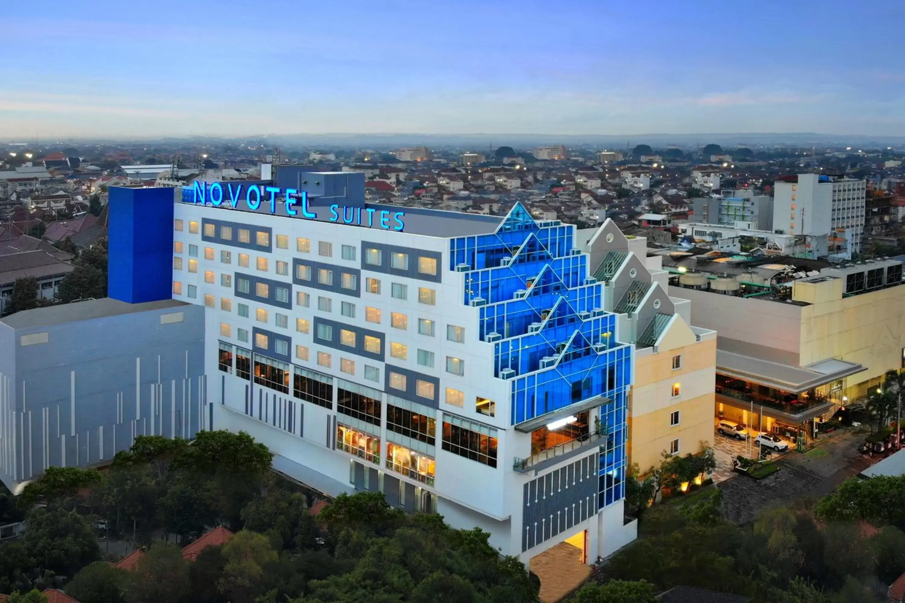 Property building, Bird's-eye View in Novotel Suites Yogyakarta Malioboro