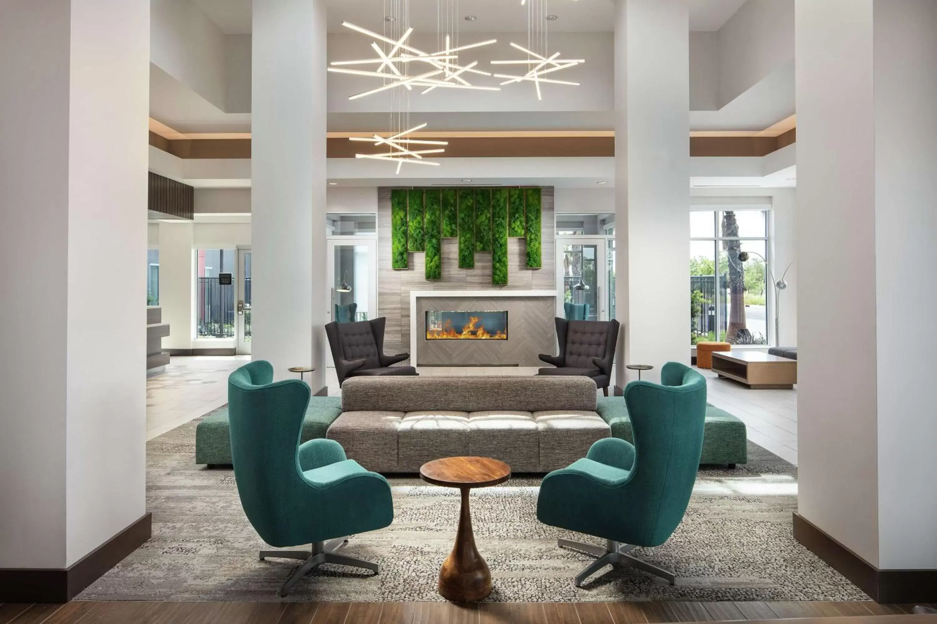 Lobby or reception, Seating Area in Hilton Garden Inn Sacramento Airport Natomas