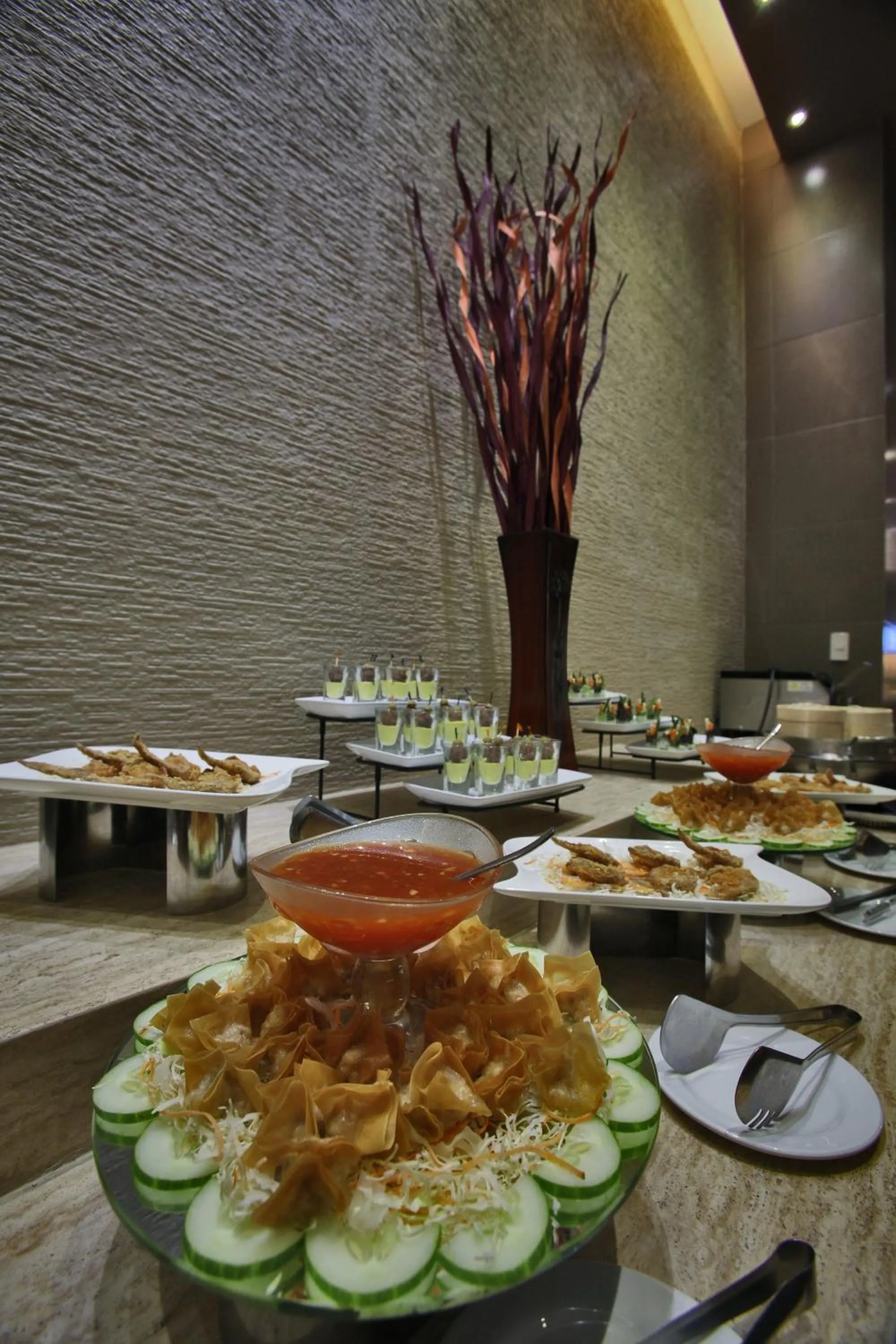 Food in Limketkai Luxe Hotel