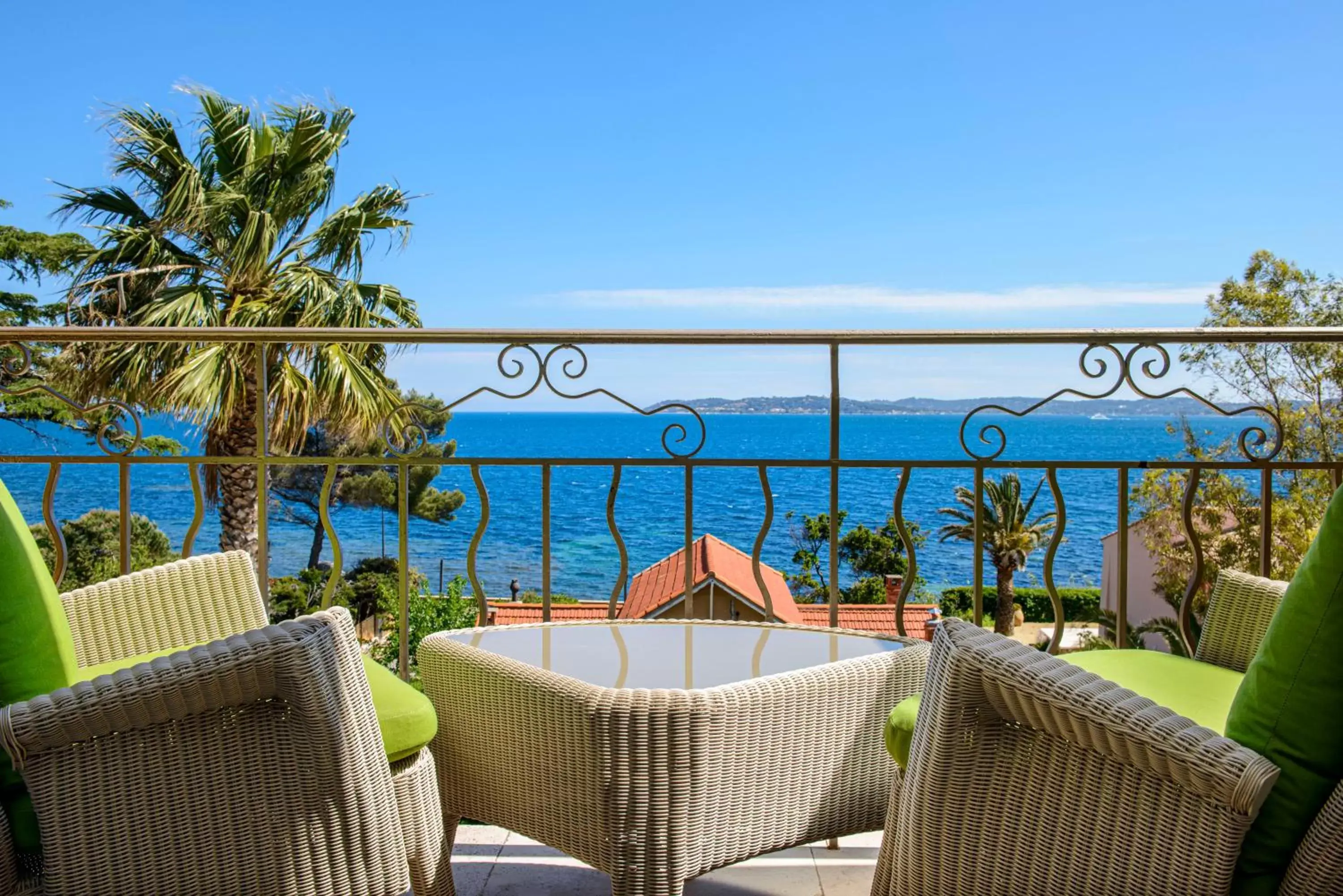 Balcony/Terrace in Best Western Premier Montfleuri