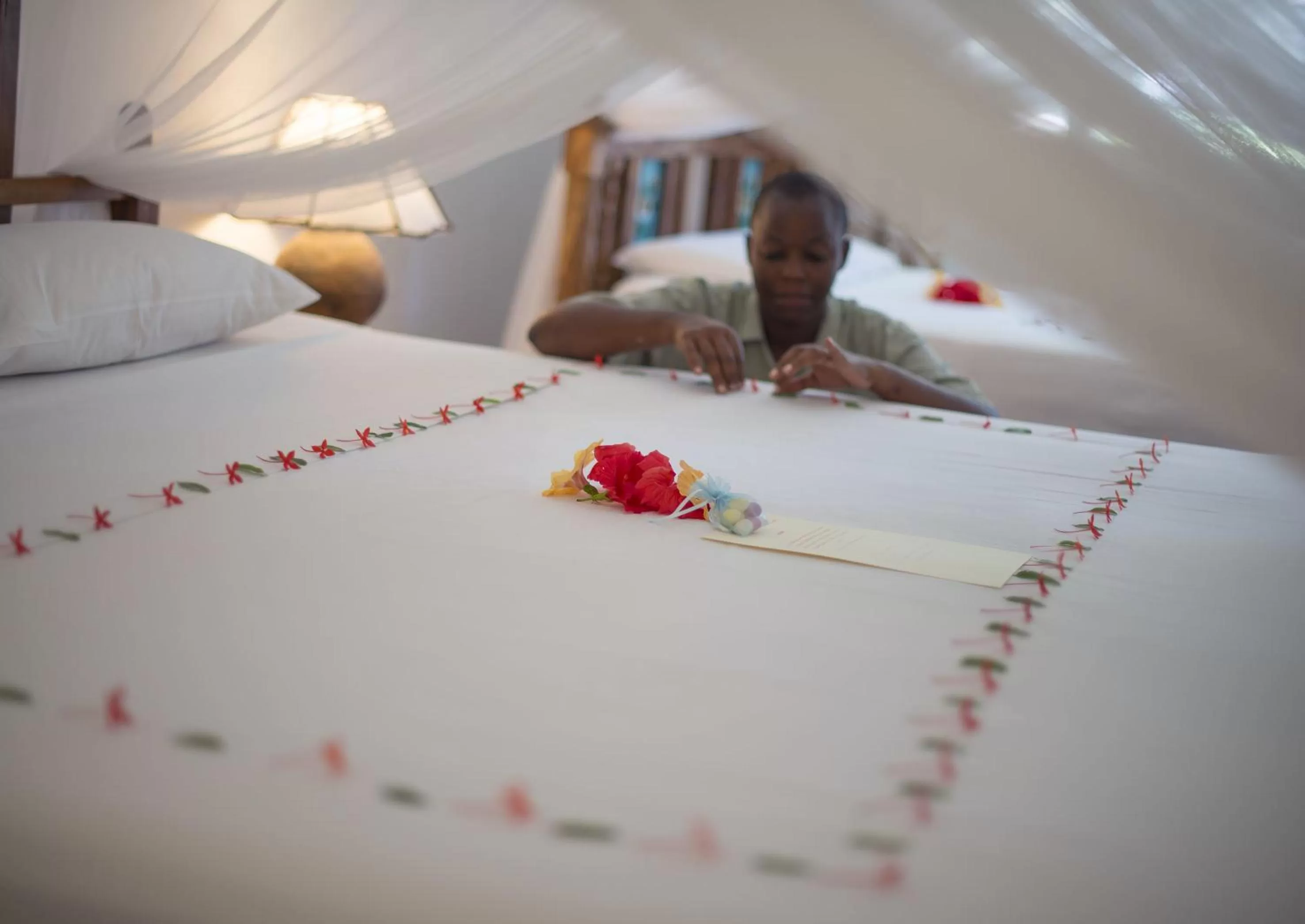 Decorative detail in Sandies Tropical Village