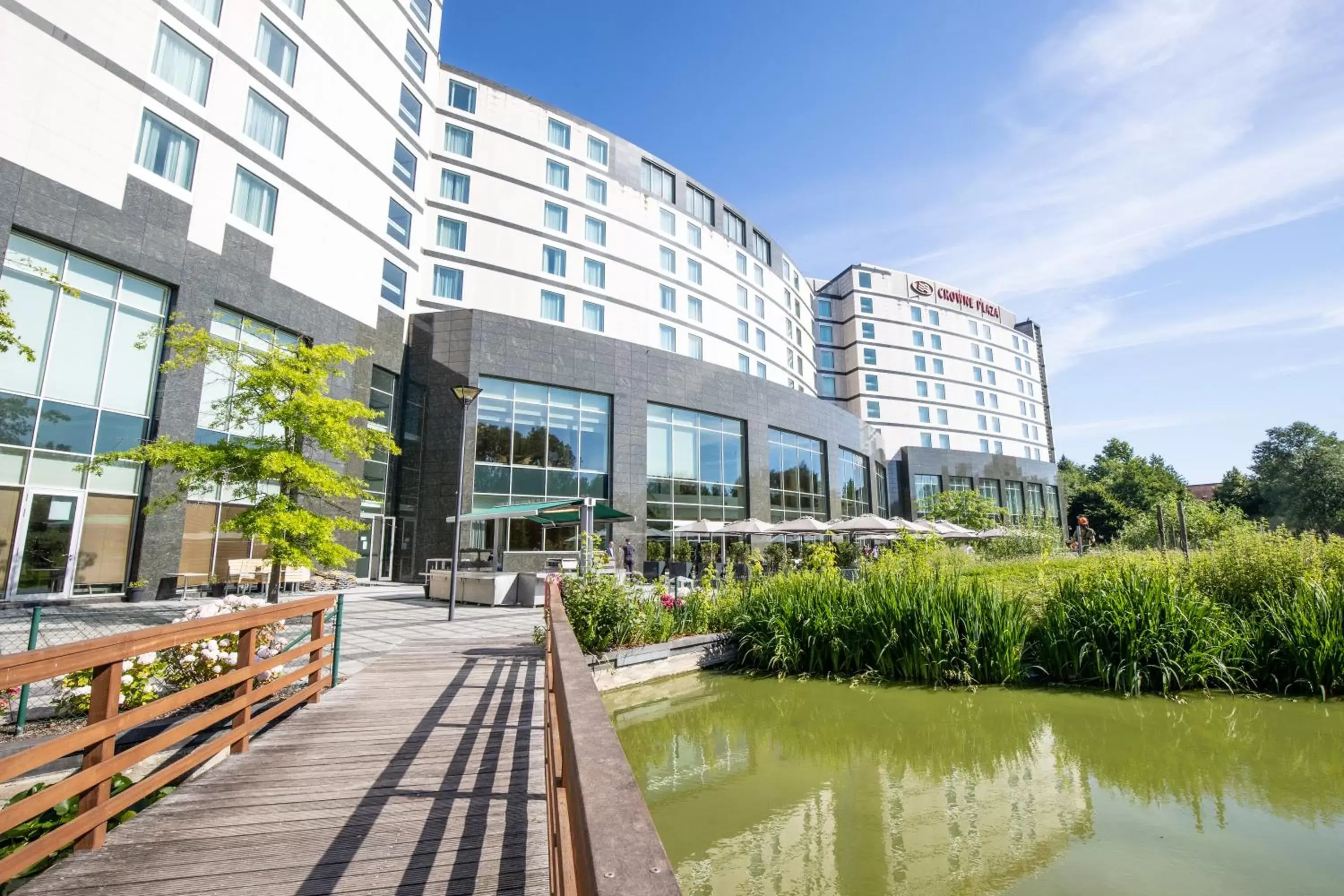 Property building in Crowne Plaza Brussels Airport, an IHG Hotel