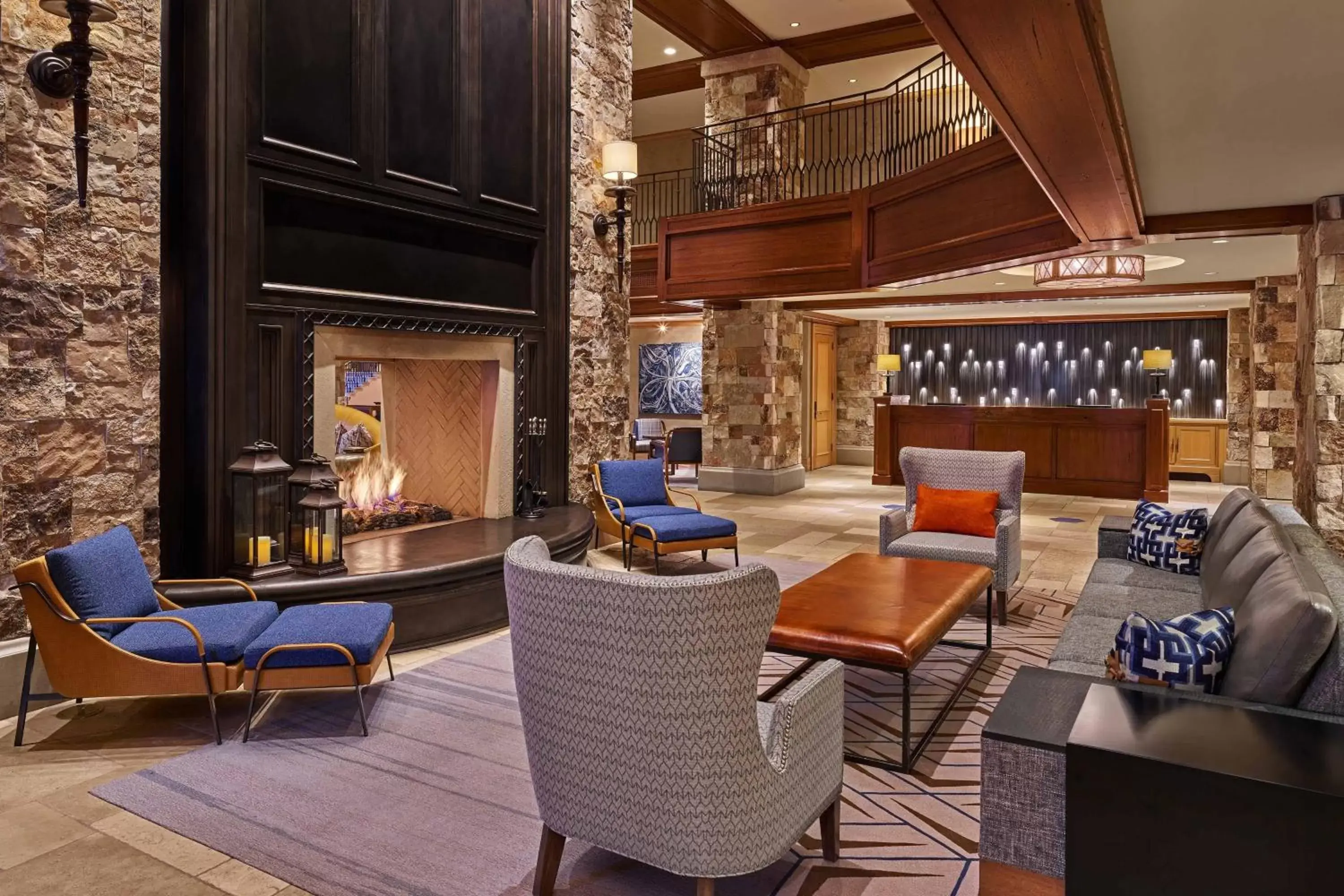 Lobby or reception, Lounge/Bar in St. Regis Deer Valley