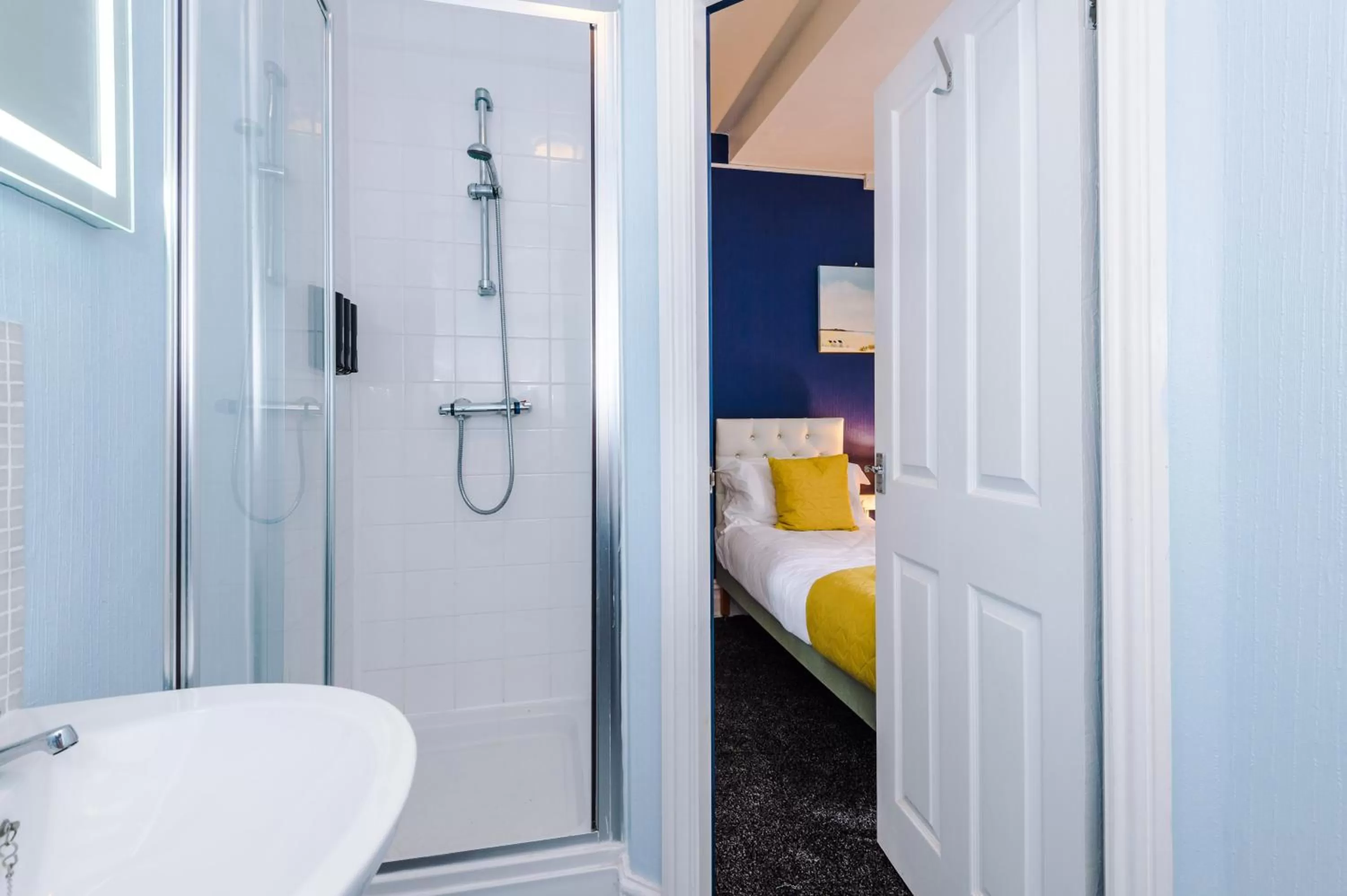 Bathroom in Pebbles Guest House