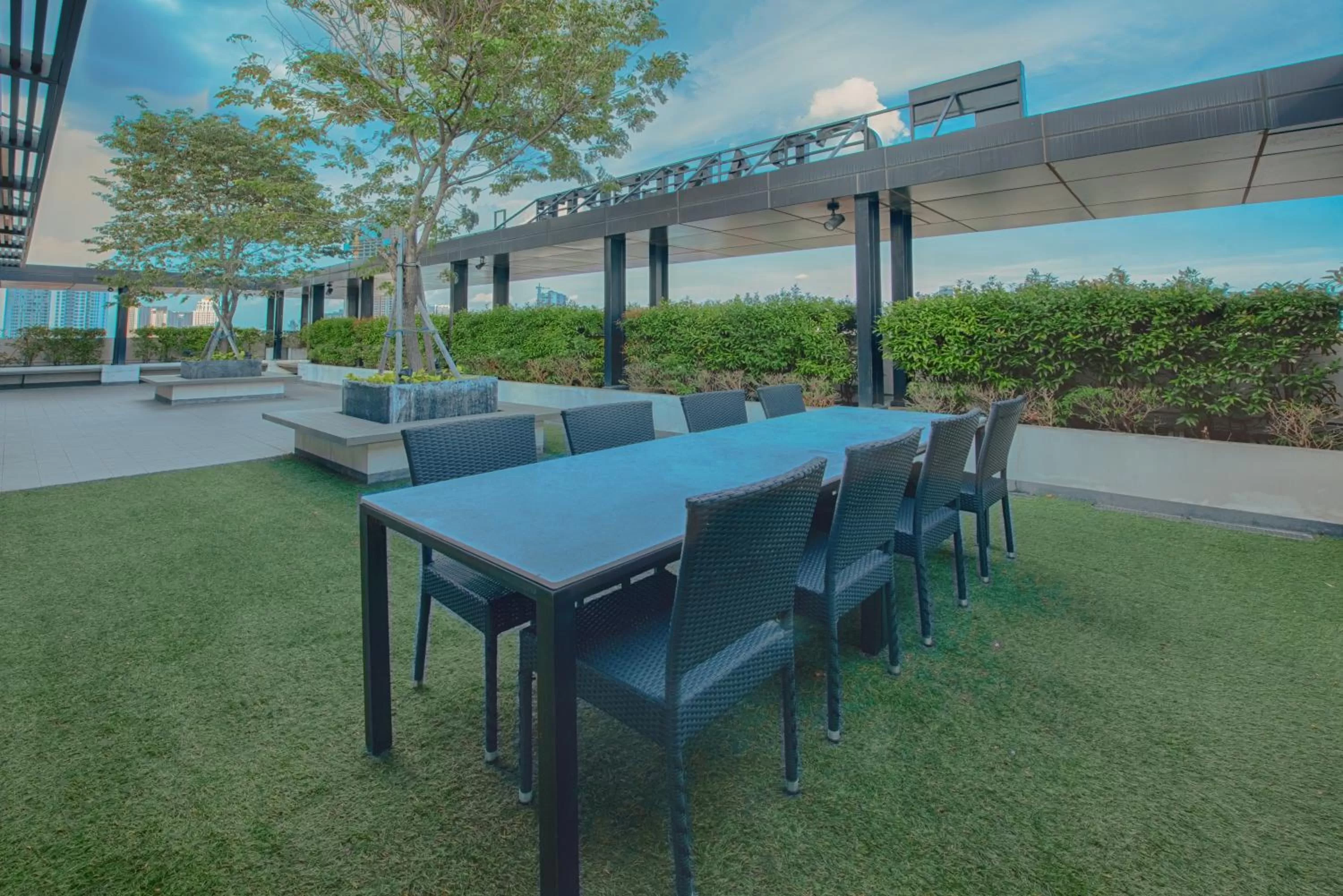 Children play ground in GRANFERTE Phnom Penh Hotel