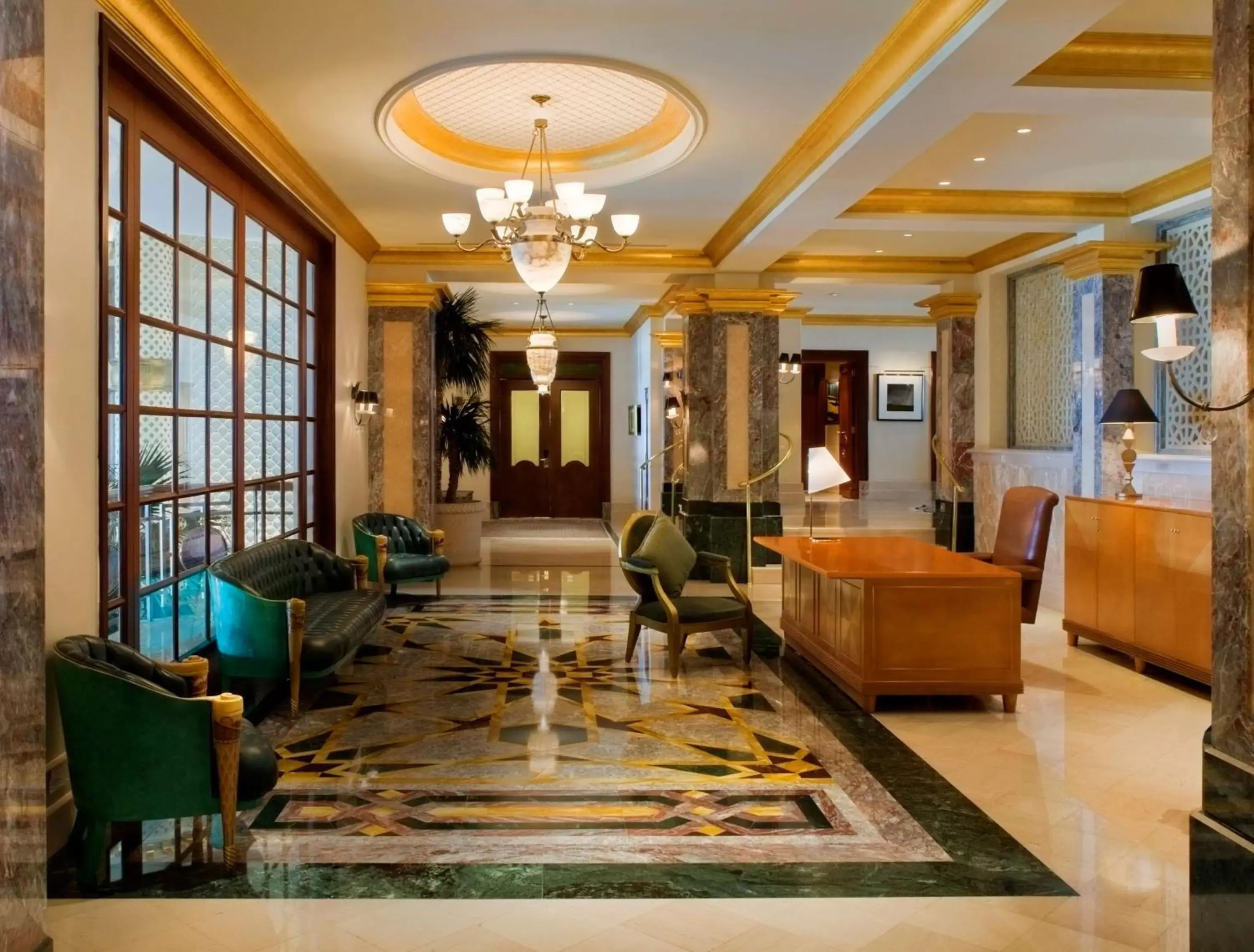 On site, Lobby/Reception in Grand Hyatt Muscat