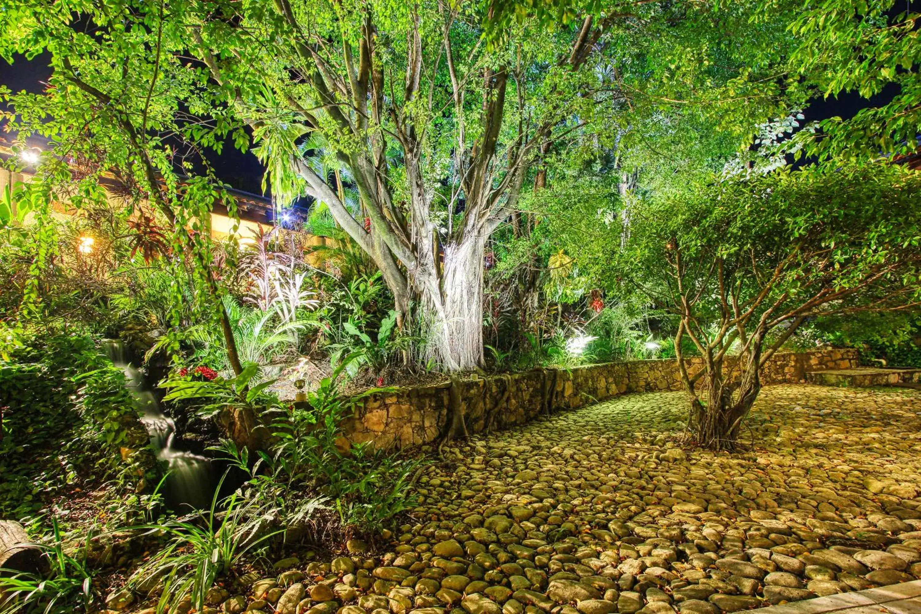 Garden in Hotel Ciudad Real Palenque