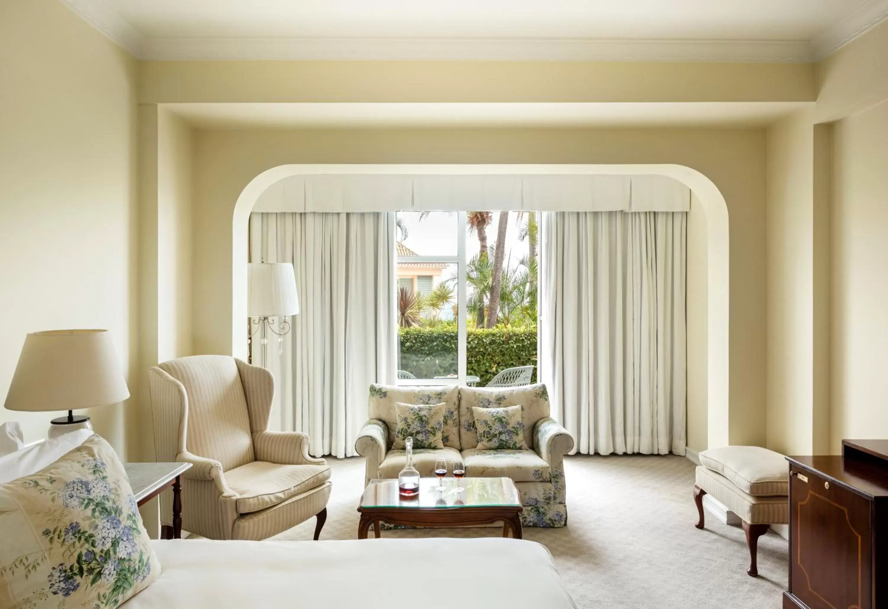 Living room, Seating Area in Reid's Palace, A Belmond Hotel, Madeira