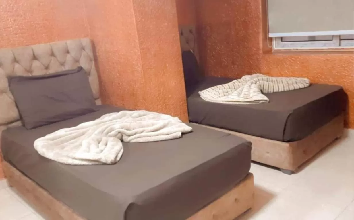 Bed in Blue Eyes Hotel