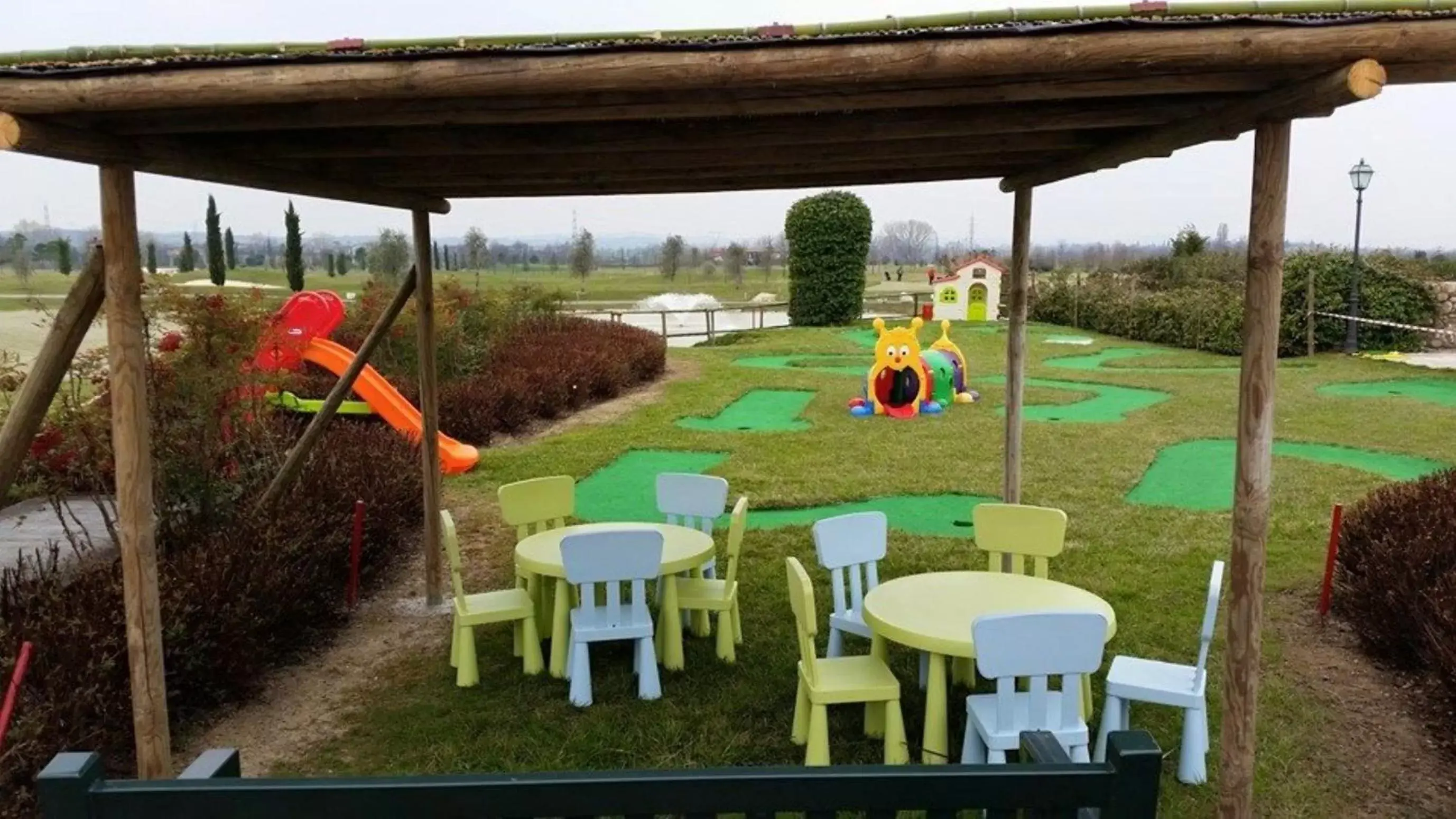 Children play ground in Chervò Golf Hotel Spa, Resort & Apartment San Vigilio