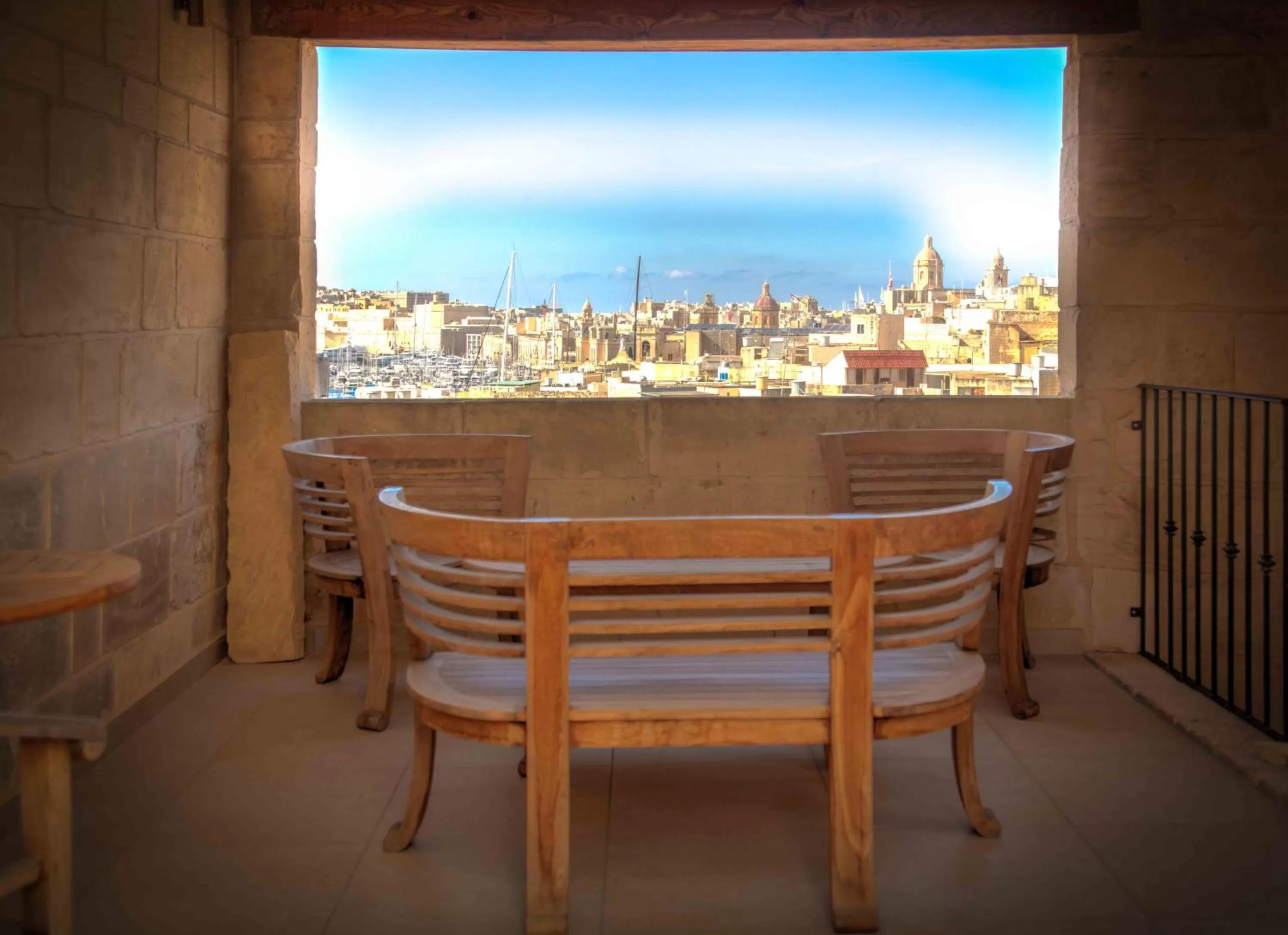 Balcony/Terrace in The 3Cities Auberge