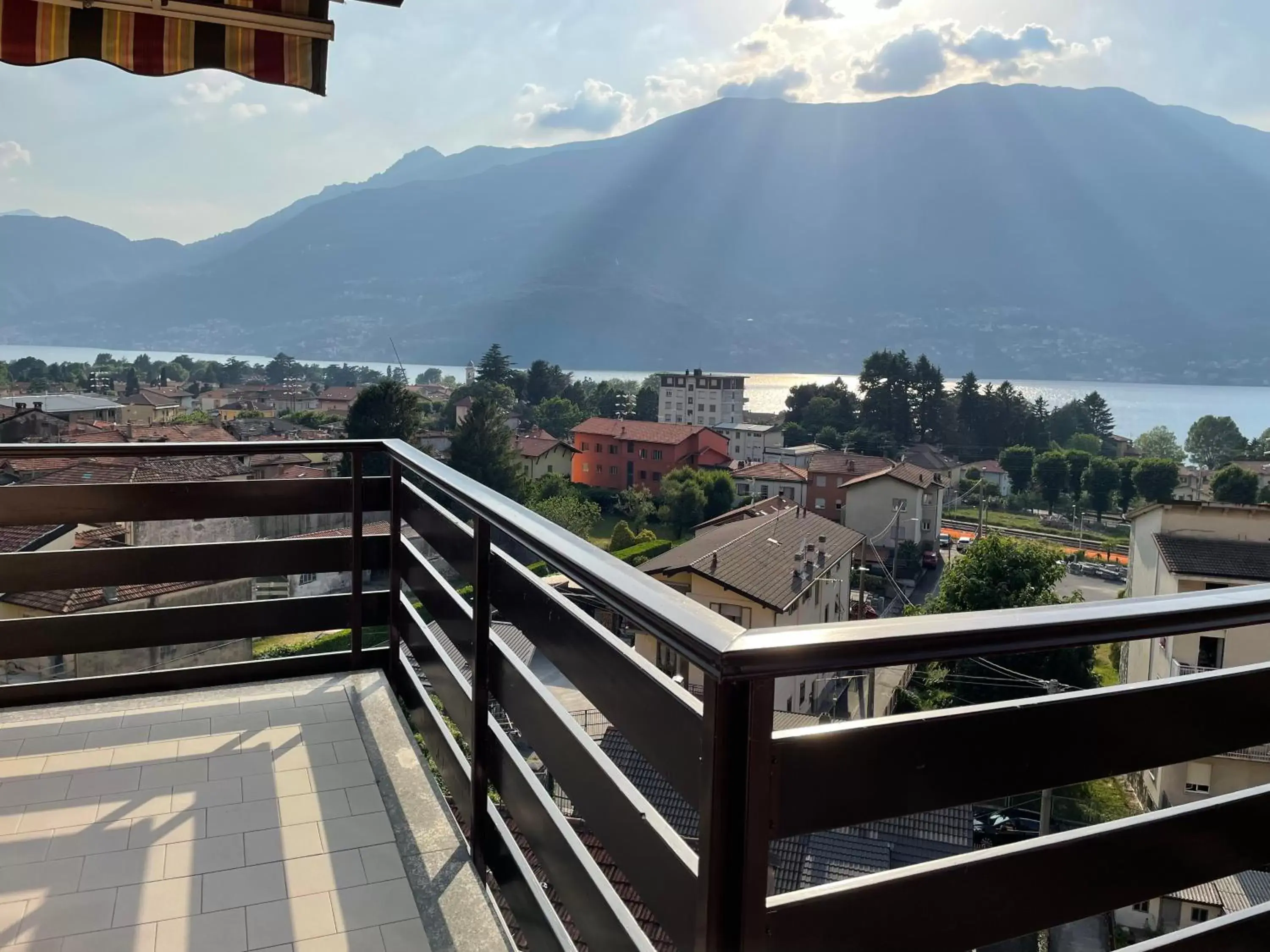 Balcony/Terrace, Mountain View in La Casa Sul Sasso