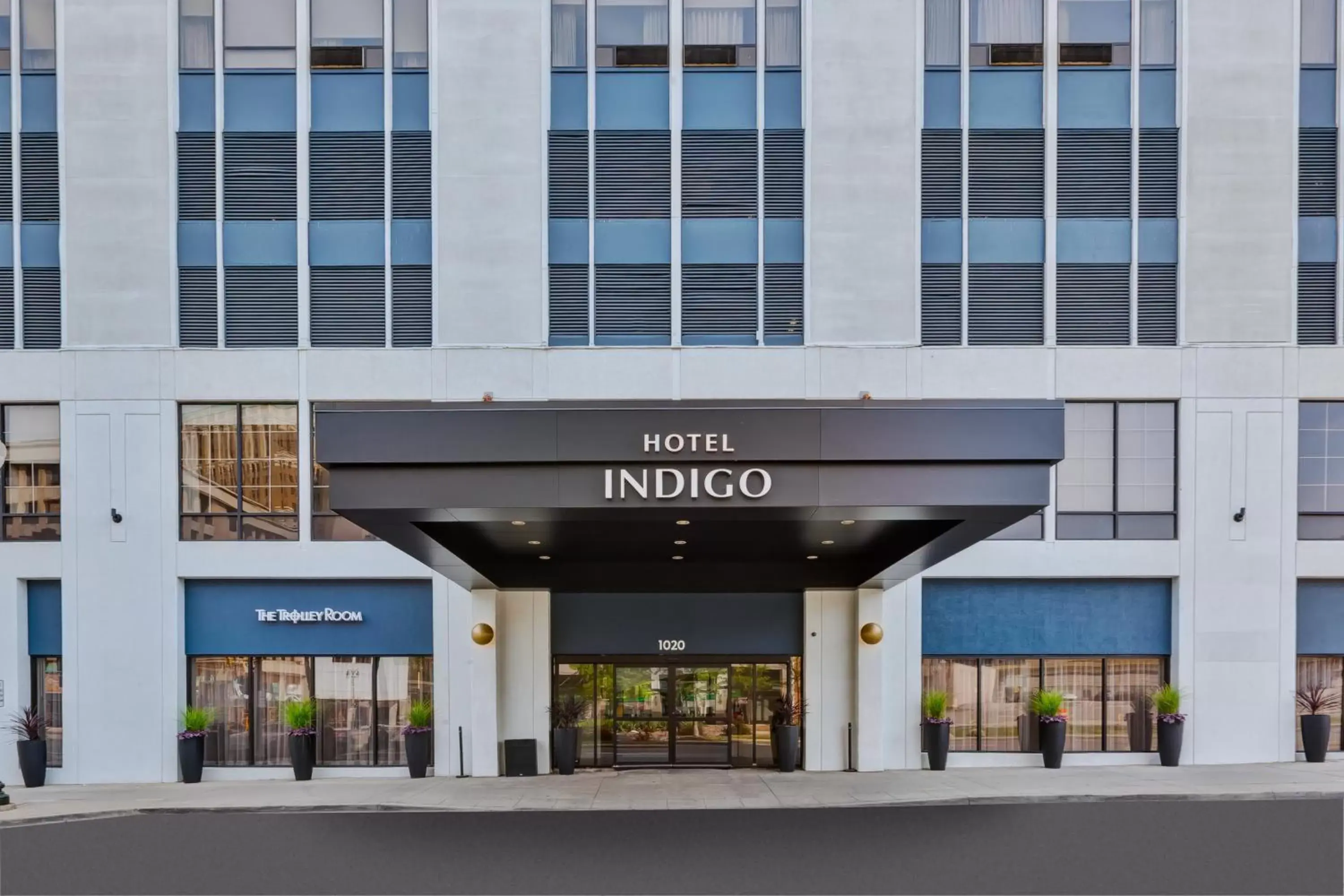 Property building, Facade/Entrance in Hotel Indigo Detroit Downtown, an IHG Hotel