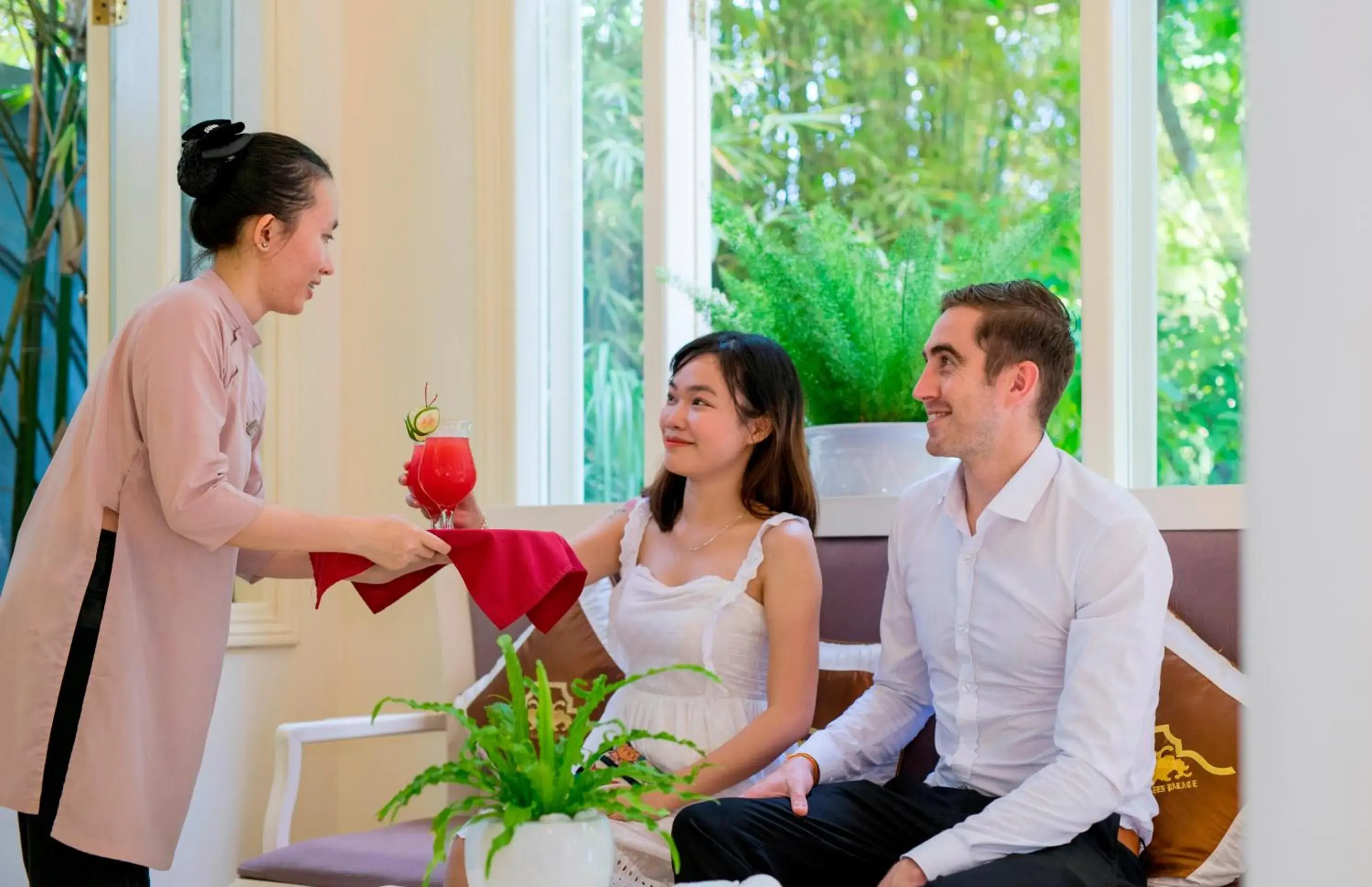 Lobby or reception in Hoi An Garden Palace & Spa