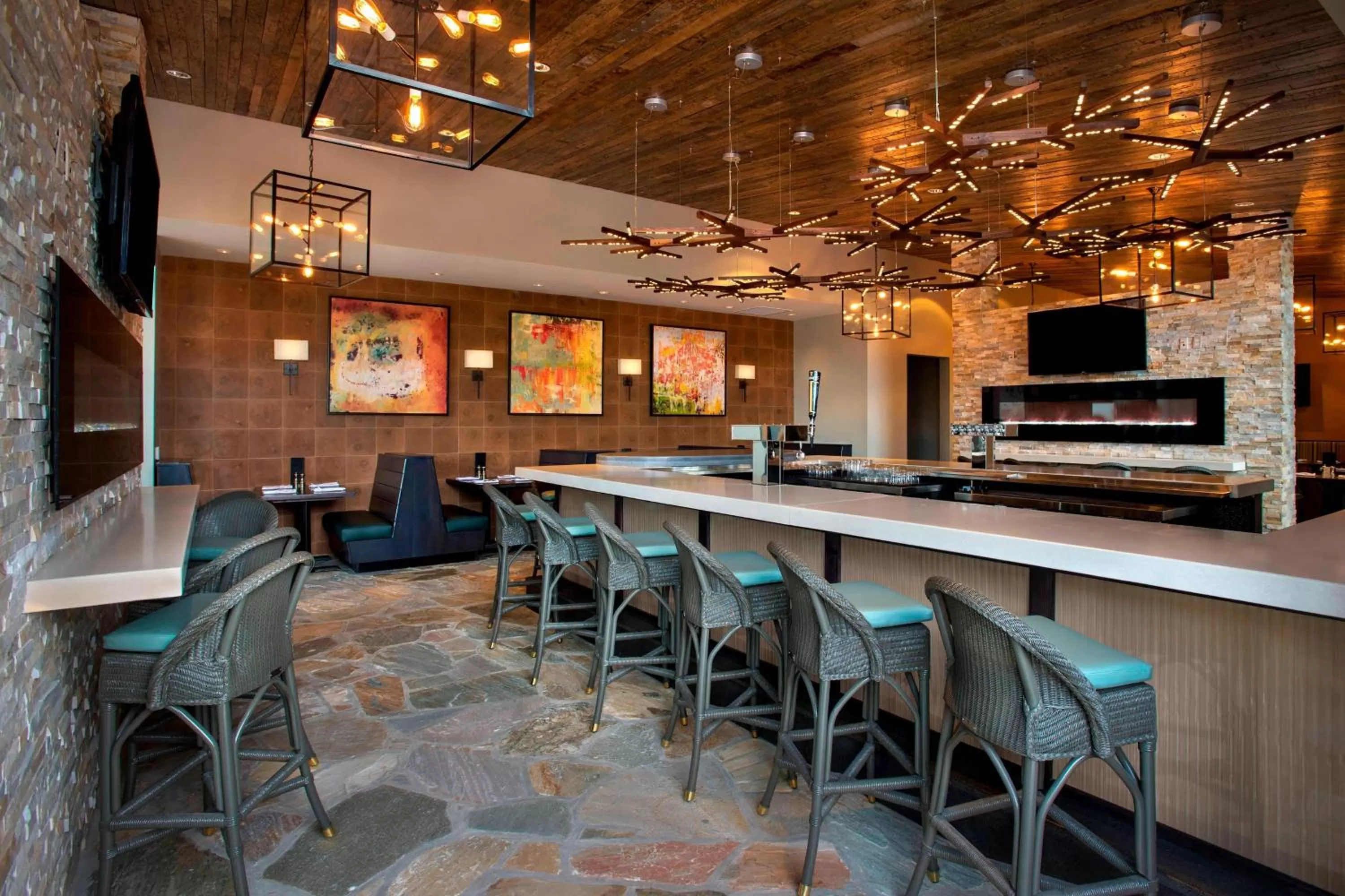 Lounge or bar in Courtyard by Marriott Philadelphia Lansdale