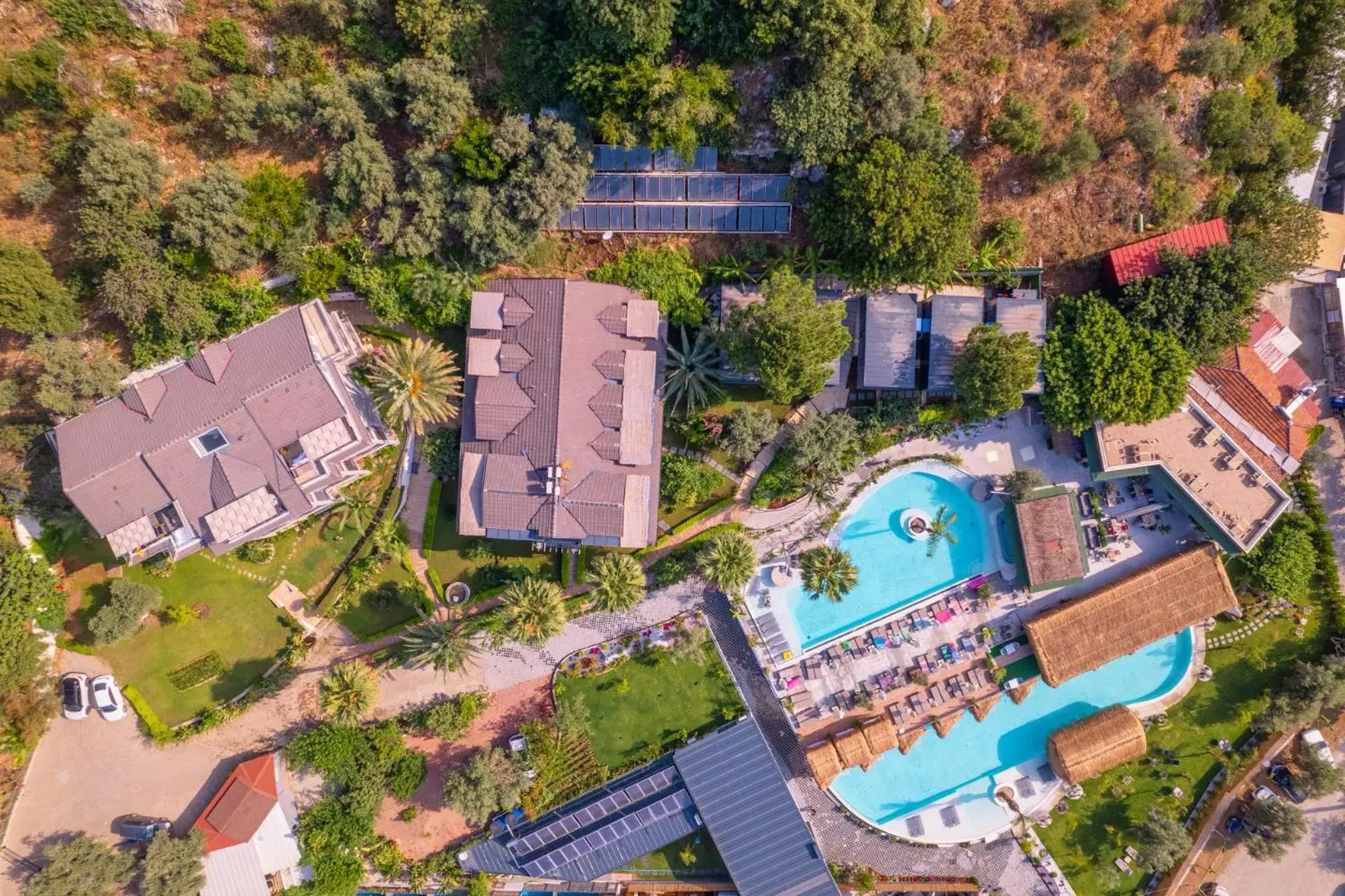 Property building, Bird's-eye View in Morina Deluxe Hotel