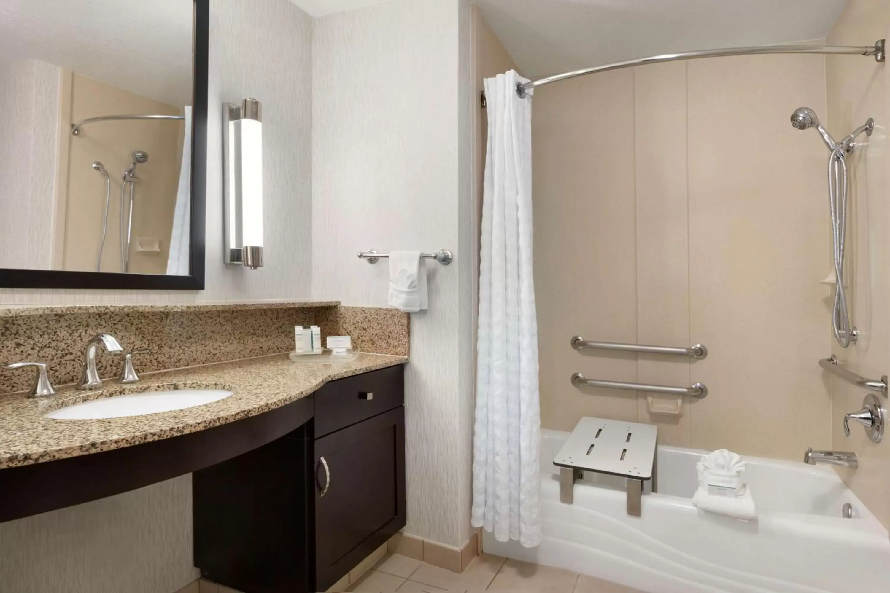 Bathroom in Homewood Suites by Hilton Plano-Richardson