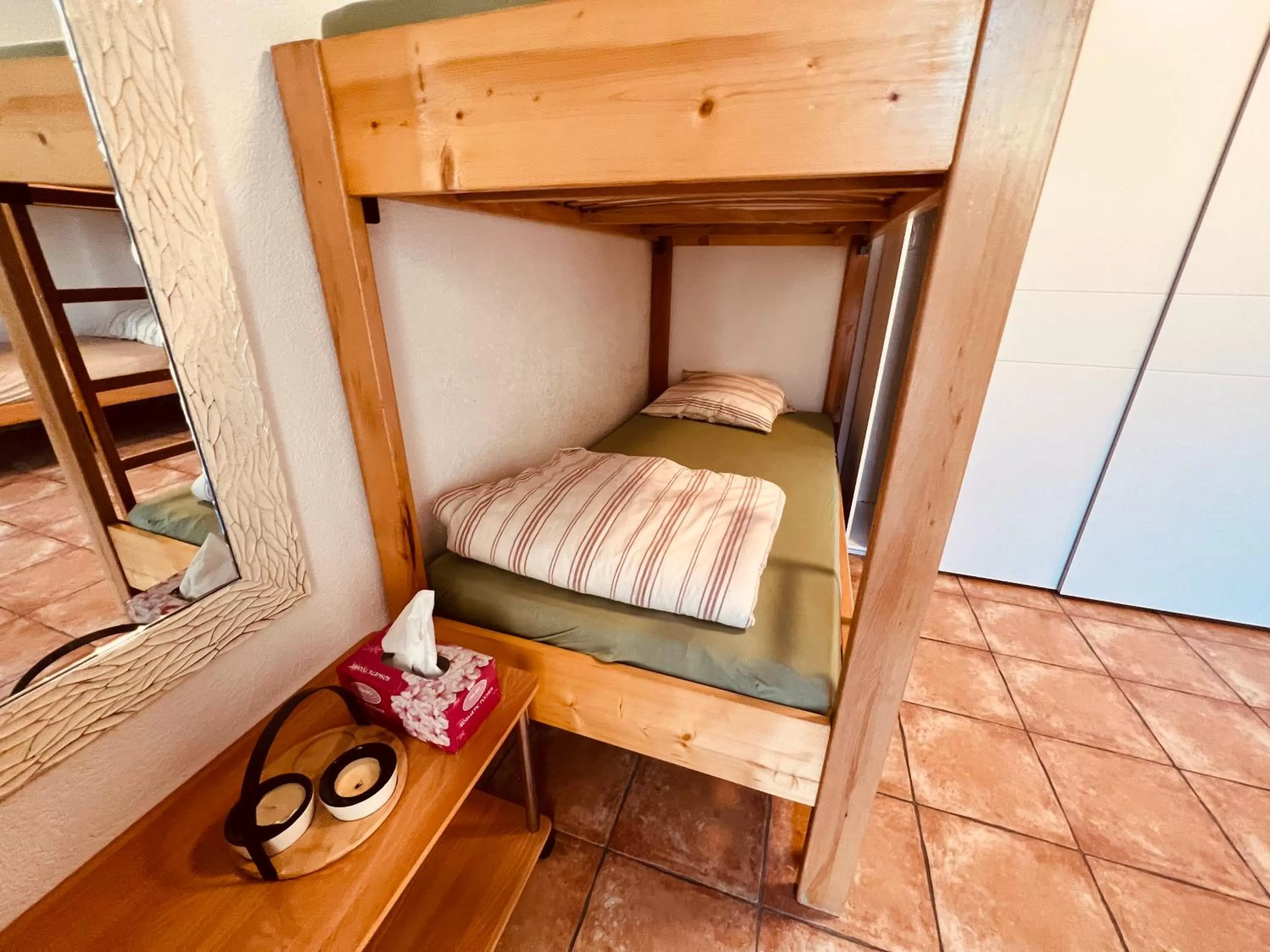 Bed in Gîte la Cigale