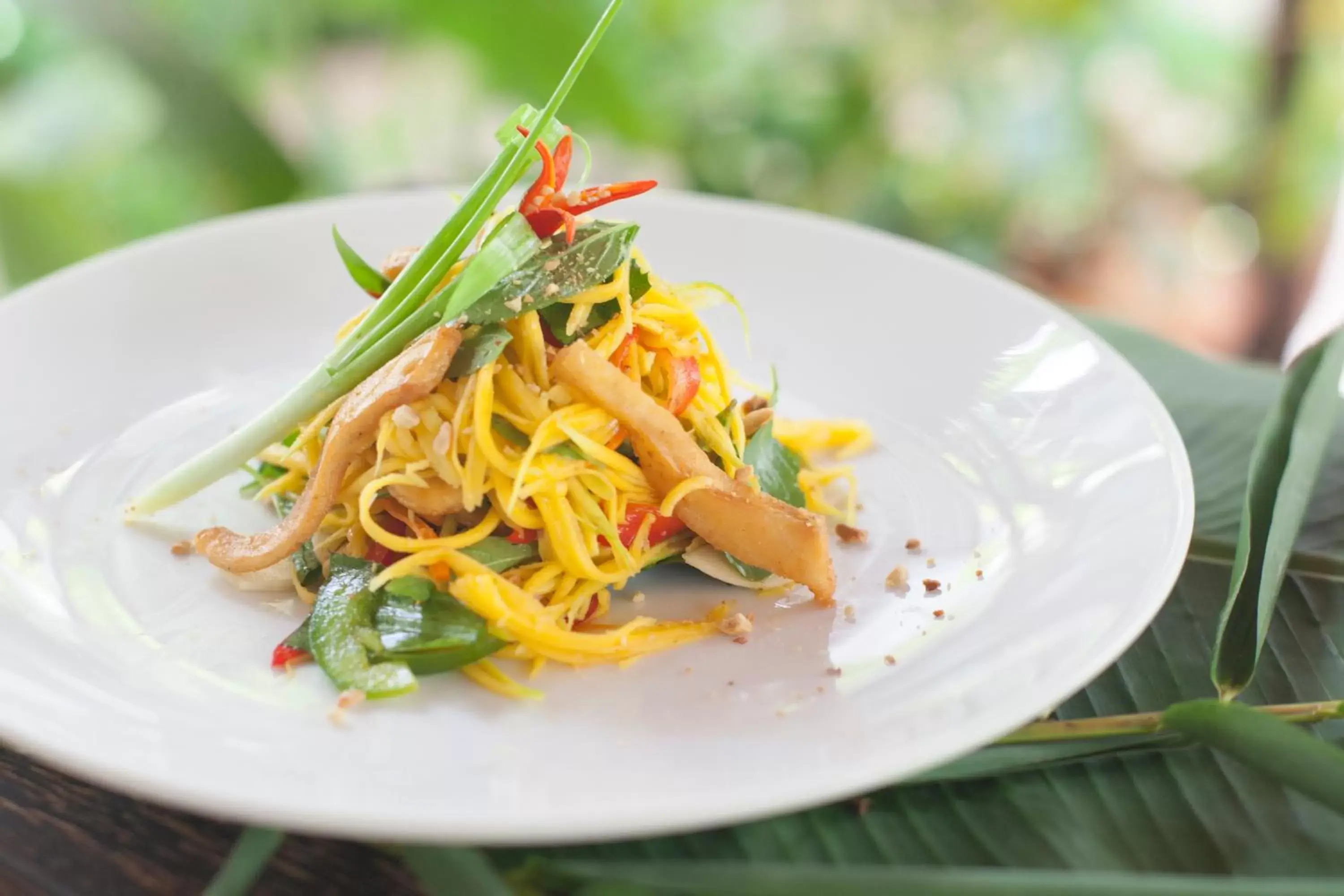 Lunch, Food in Rei Kandoeng Angkor