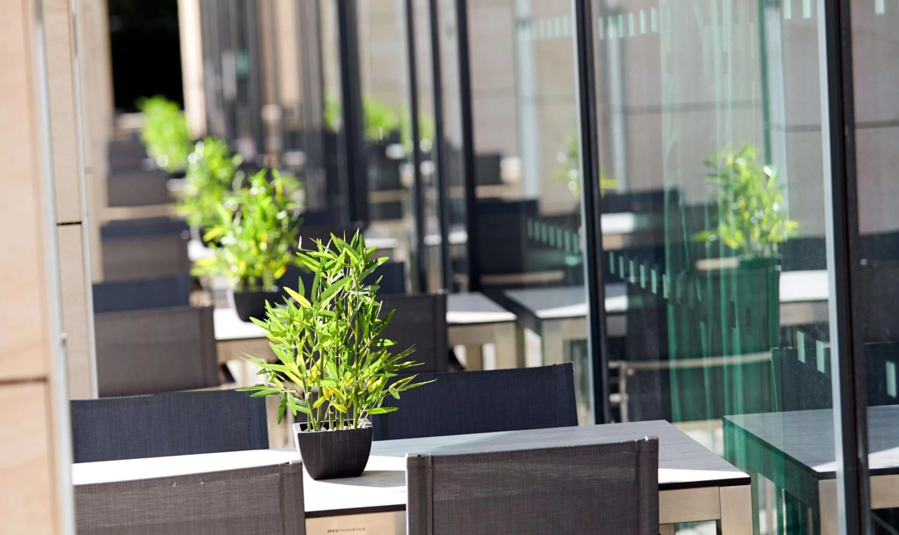 Dining area in Hilton Garden Inn Doncaster Racecourse