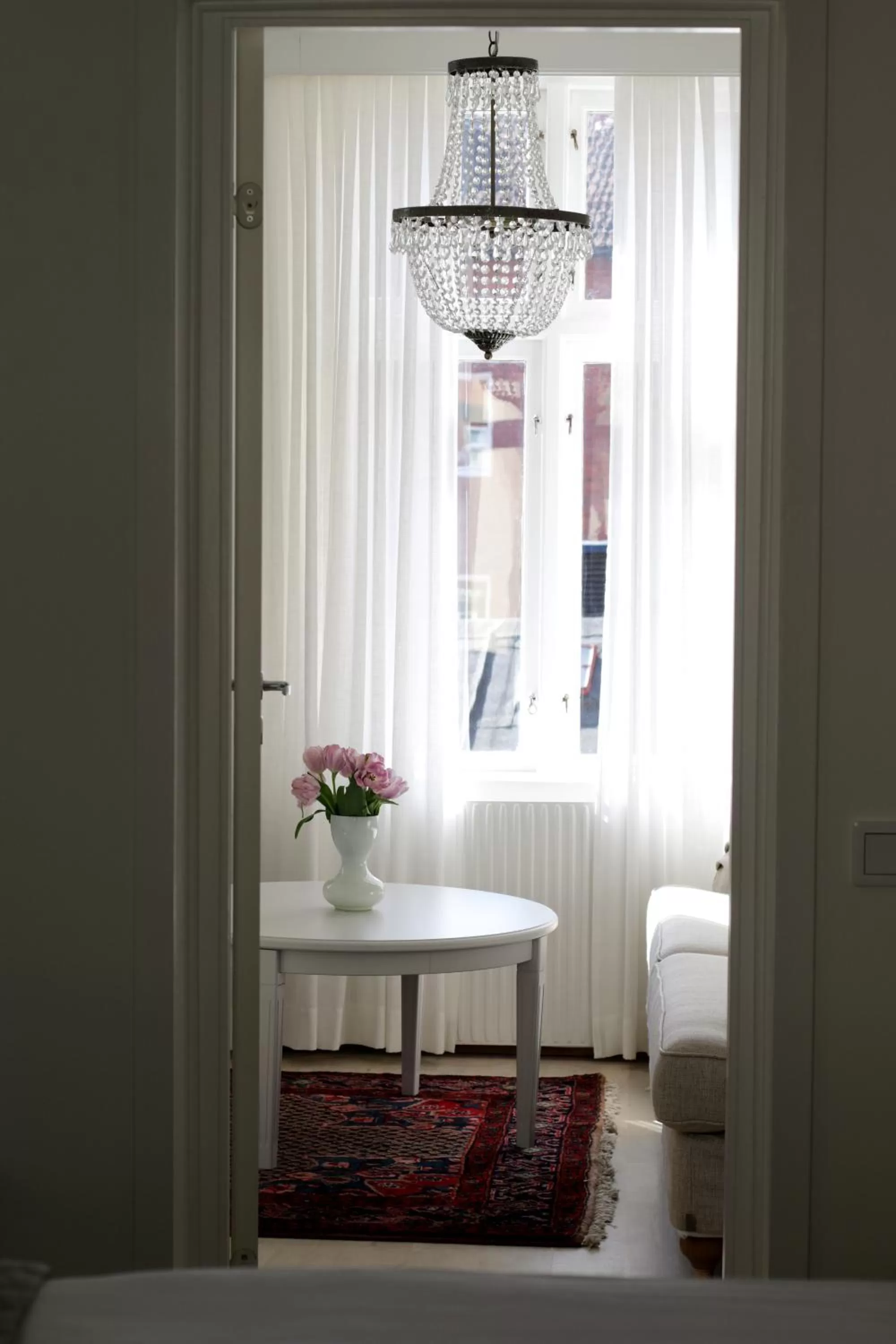 Living room, Bed in Hotell Conrad