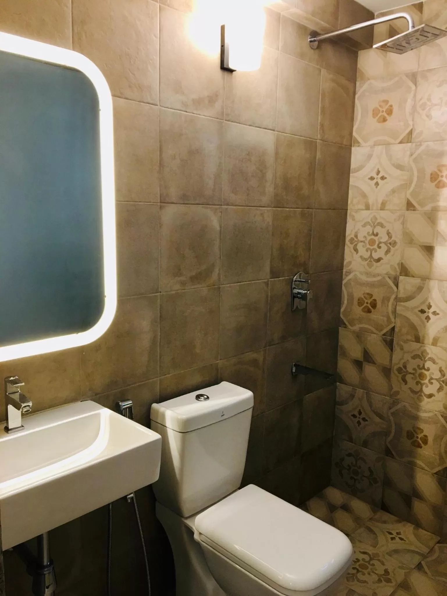 Bathroom in HALF Hotel, Calangute