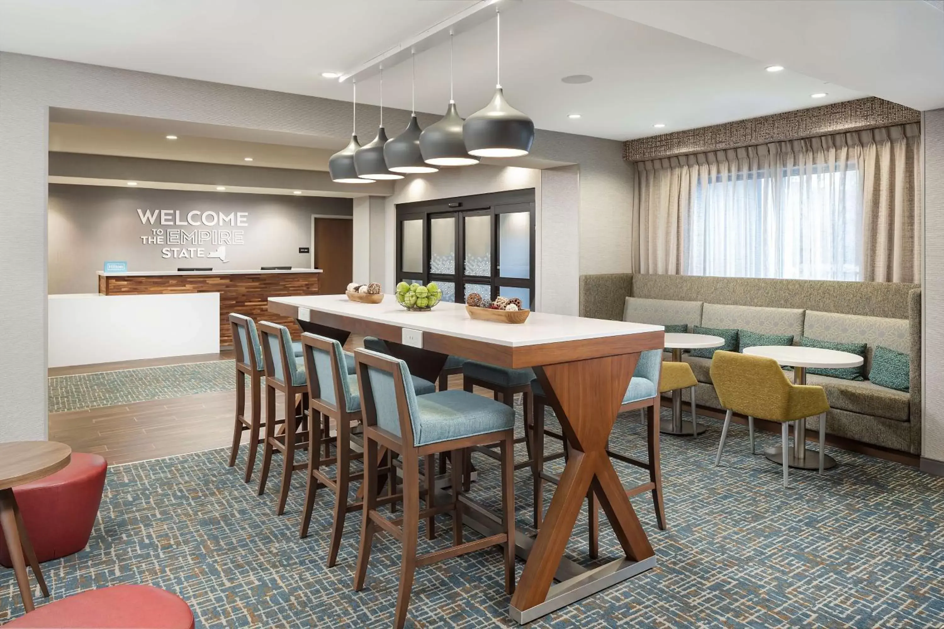 Lobby or reception in Hampton Inn Hornell Lobby or reception in Hampton Inn Hornell