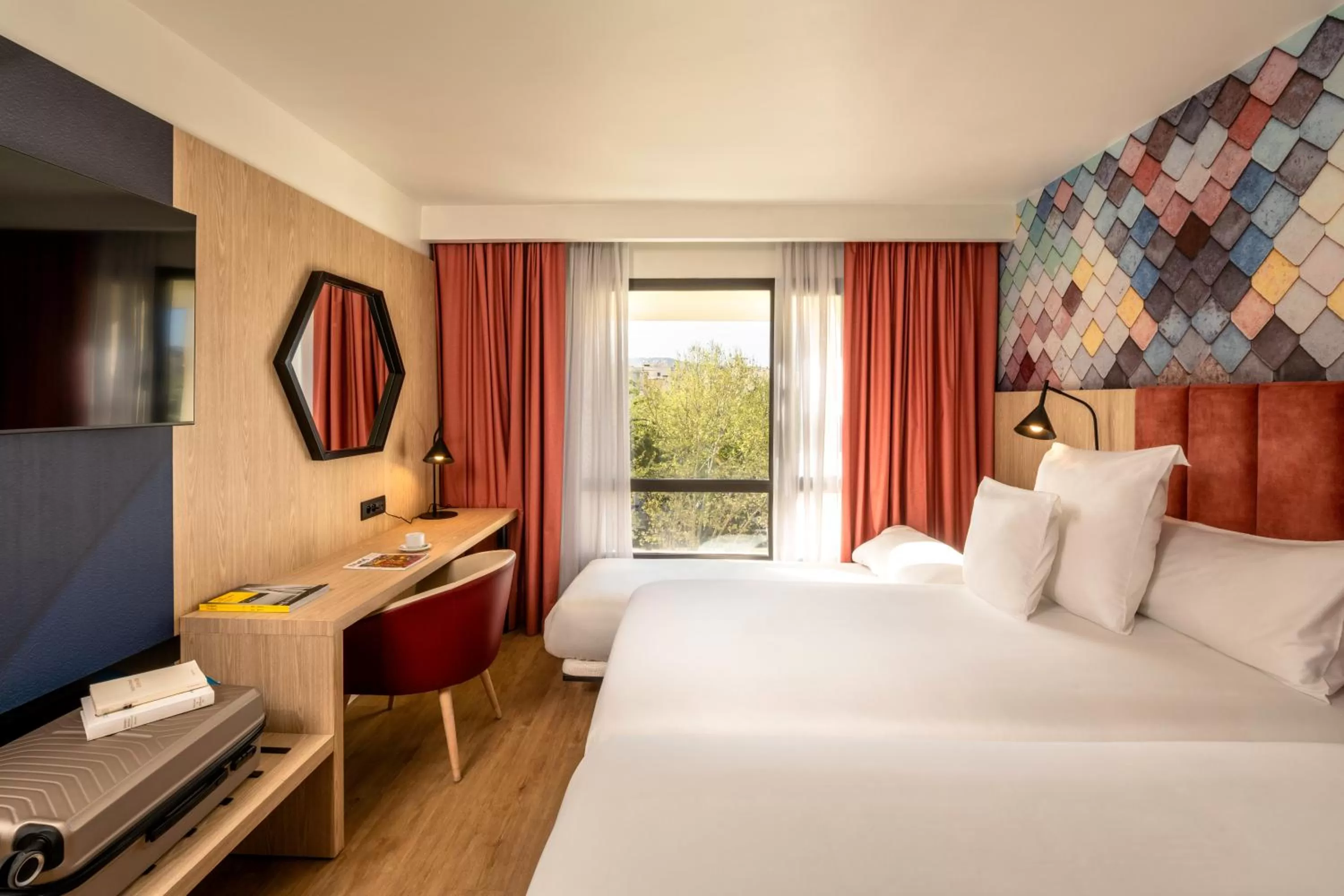 TV and multimedia, Bed in Barceló Fès Medina