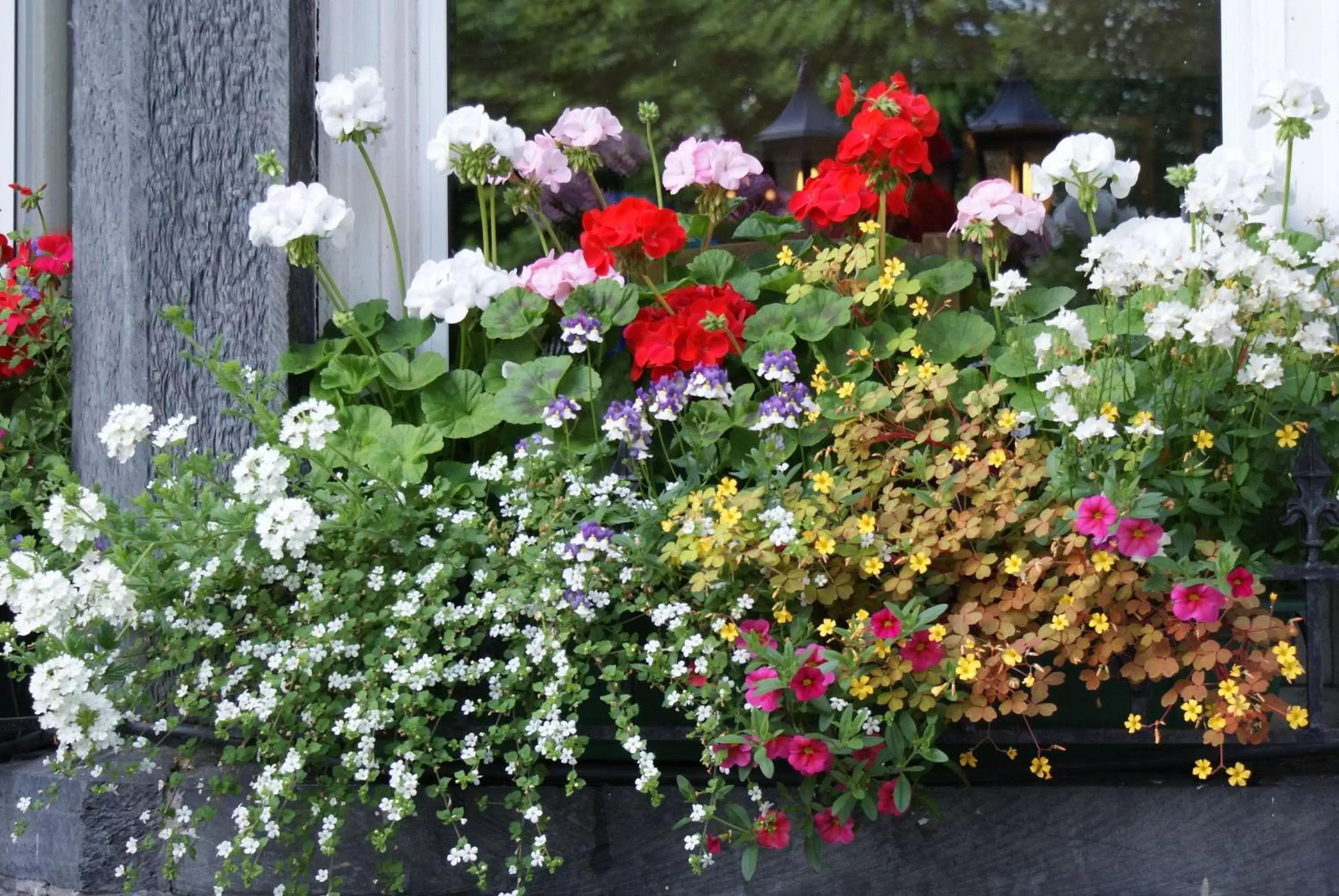 Balcony/Terrace, Garden in Glan Aber Hotel