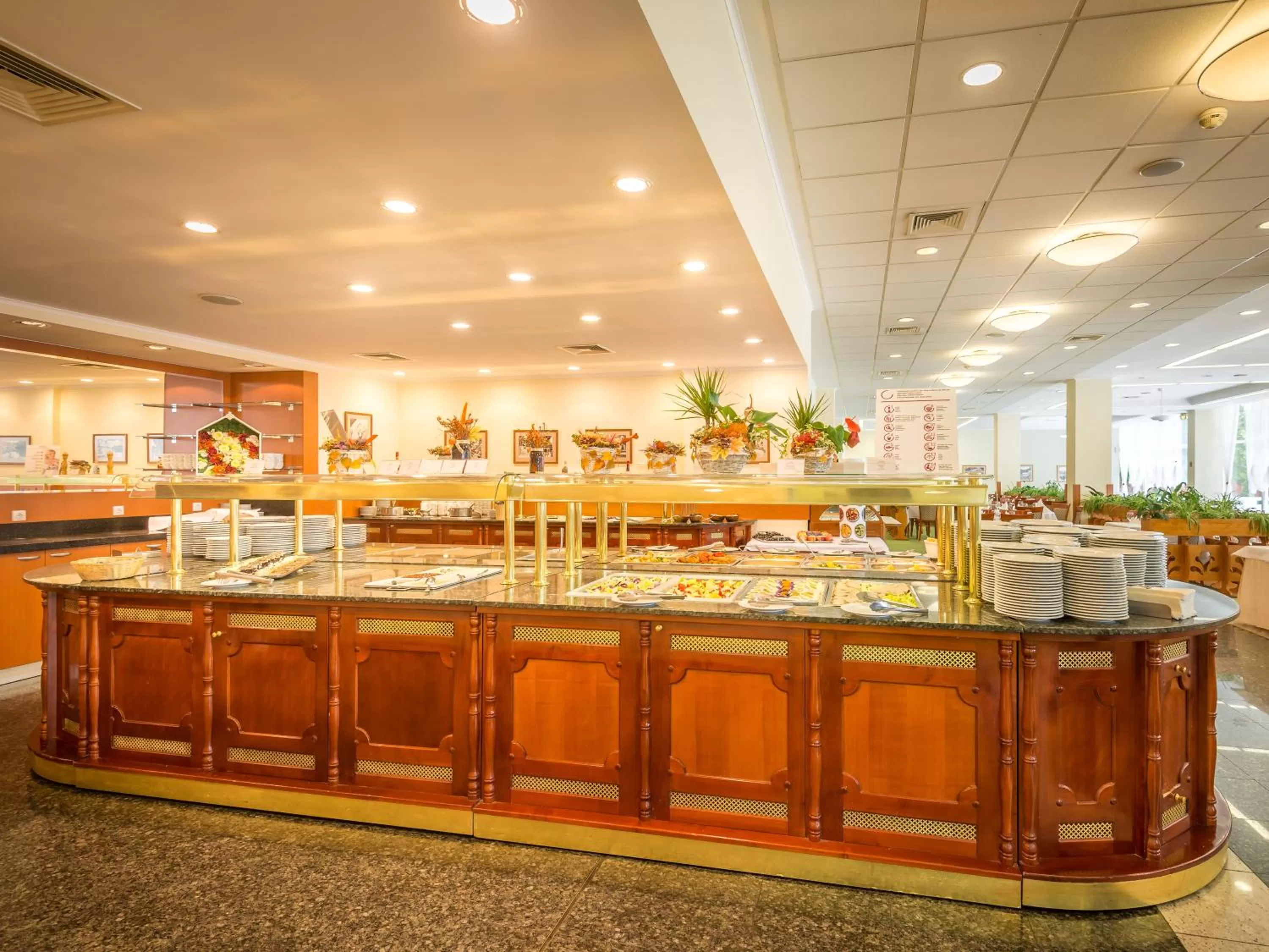 Buffet breakfast in Ensana Sovata