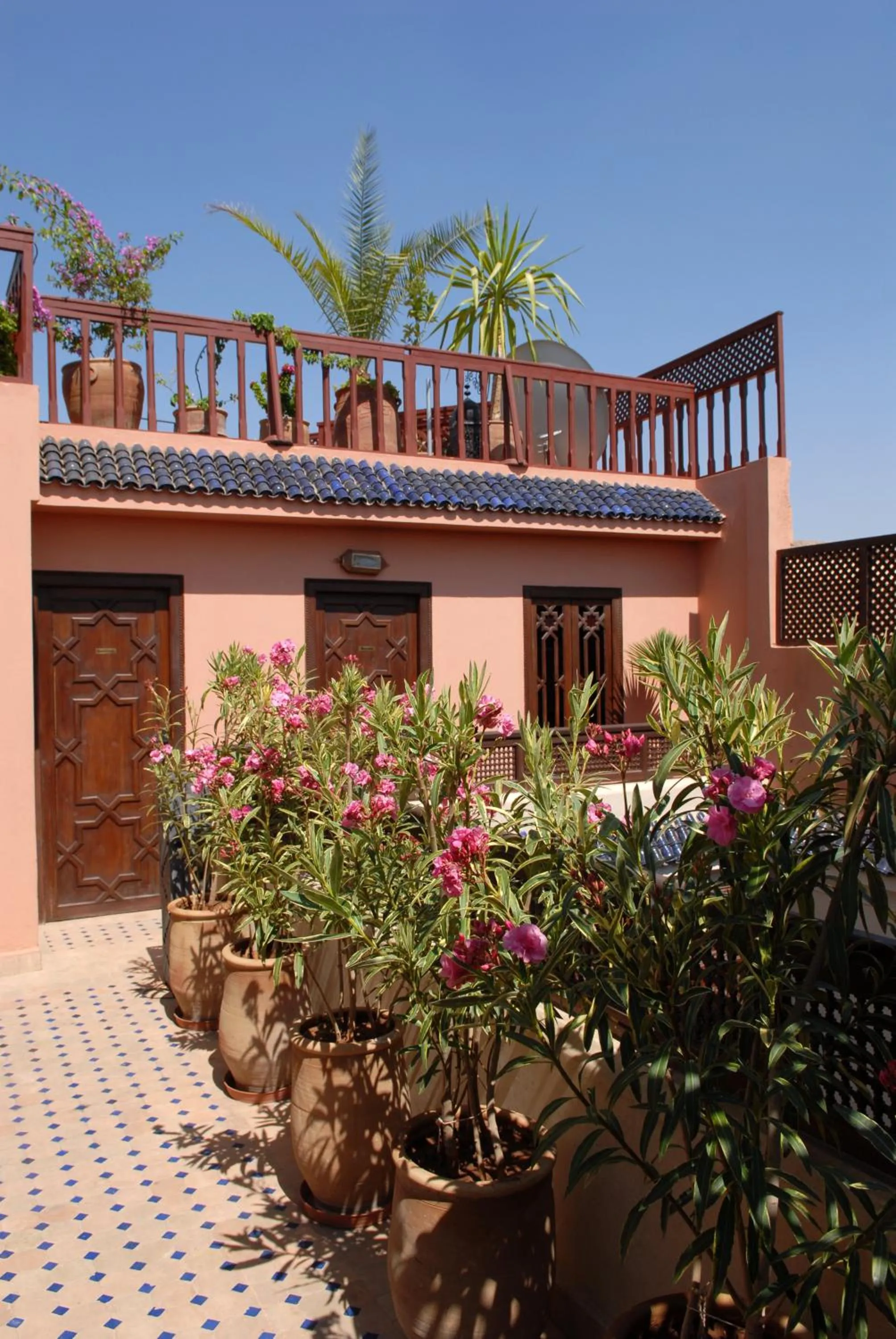 Balcony/Terrace in Riad Aubrac