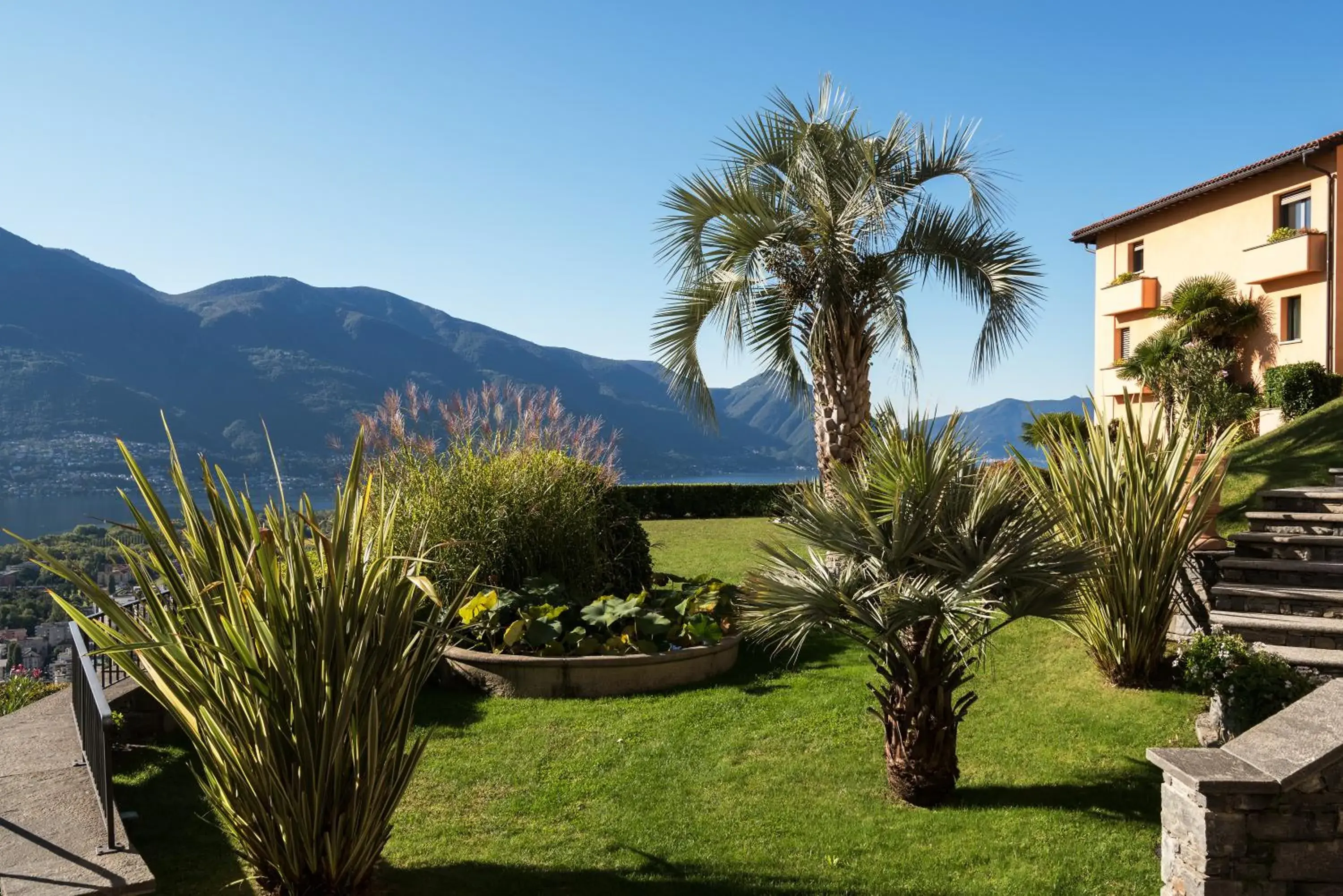 Garden in Villa Orselina - Small Luxury Hotel