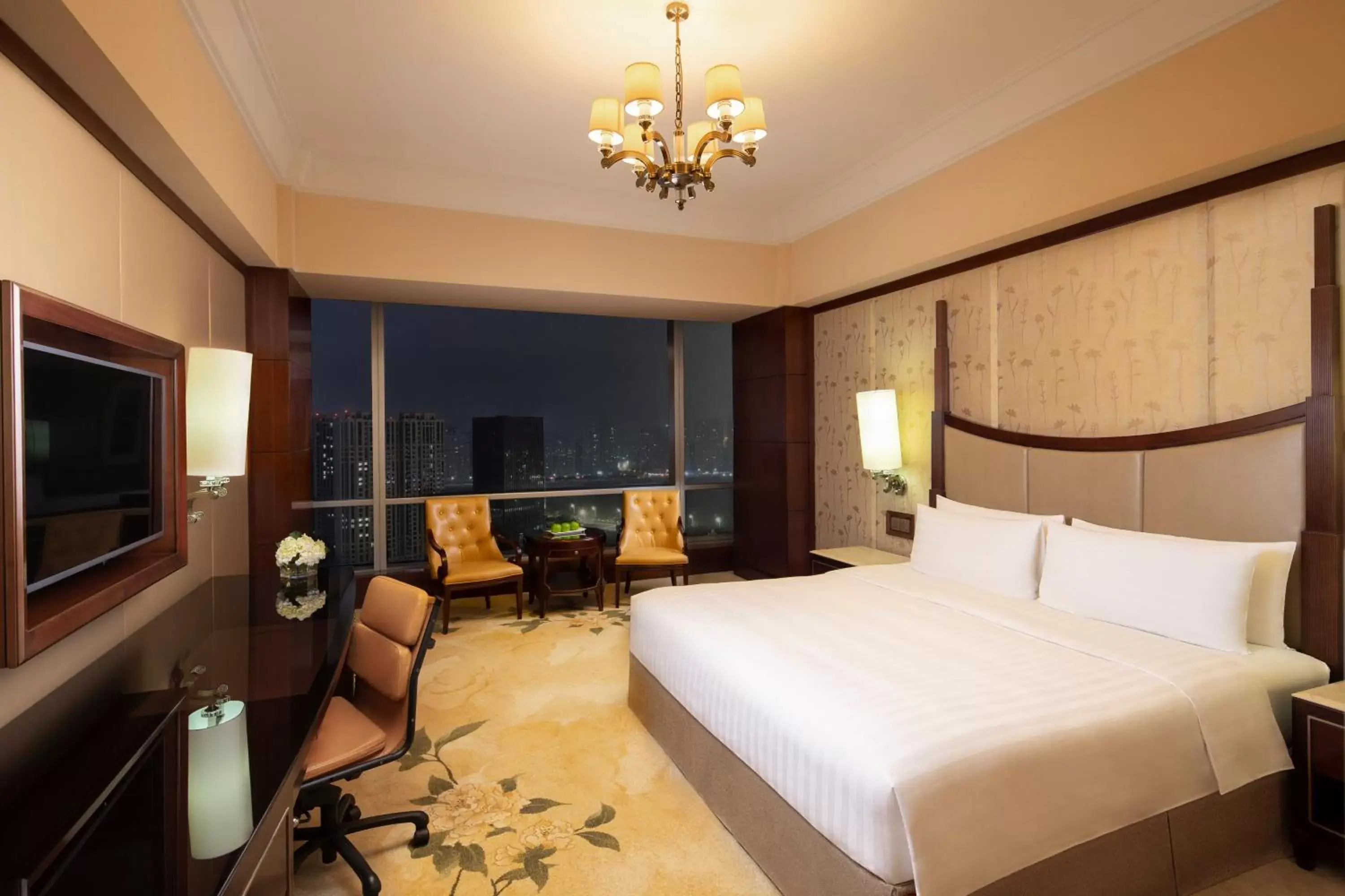 Photo of the whole room in Shangri-La Wenzhou