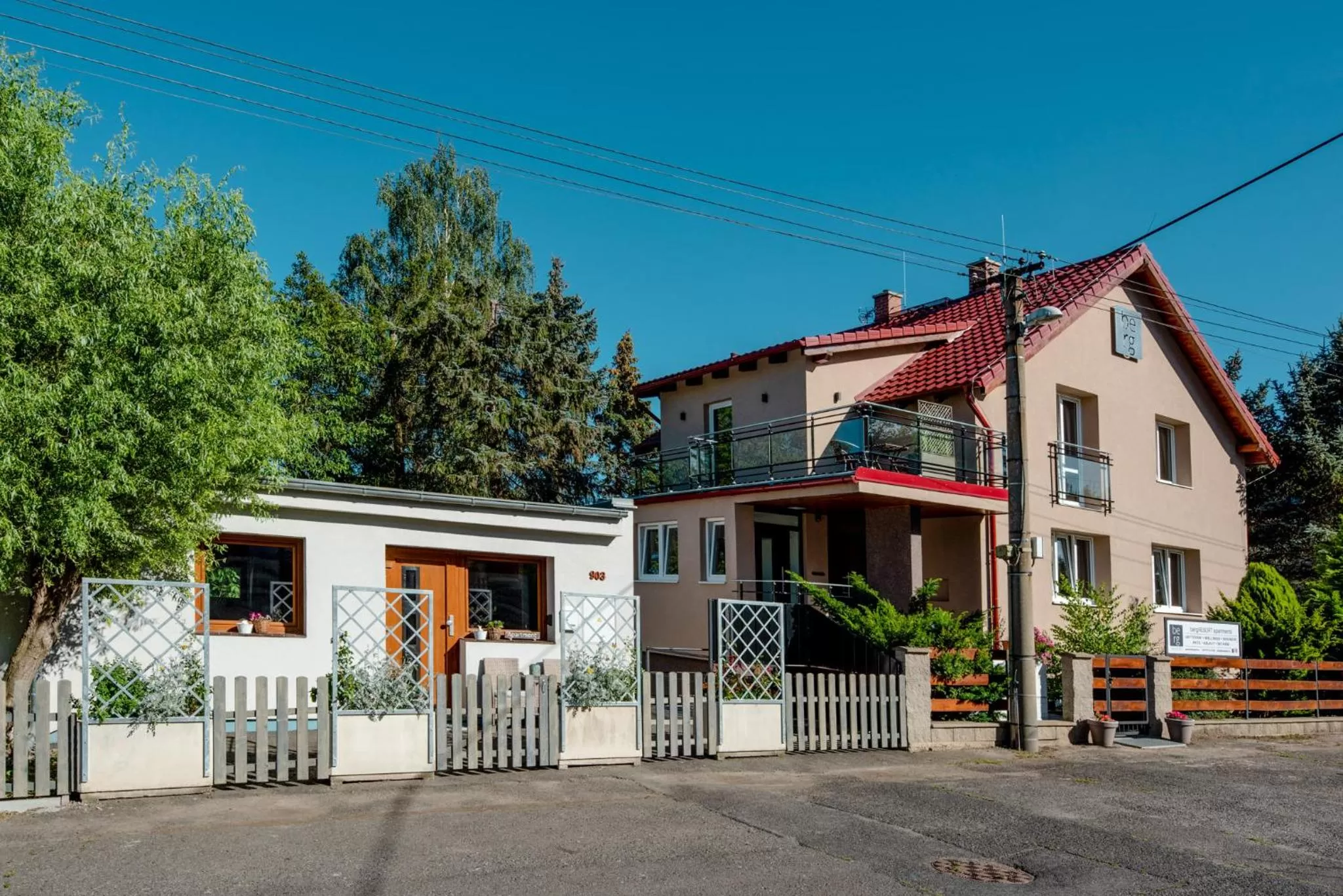 Property building in bergRESORT apartments