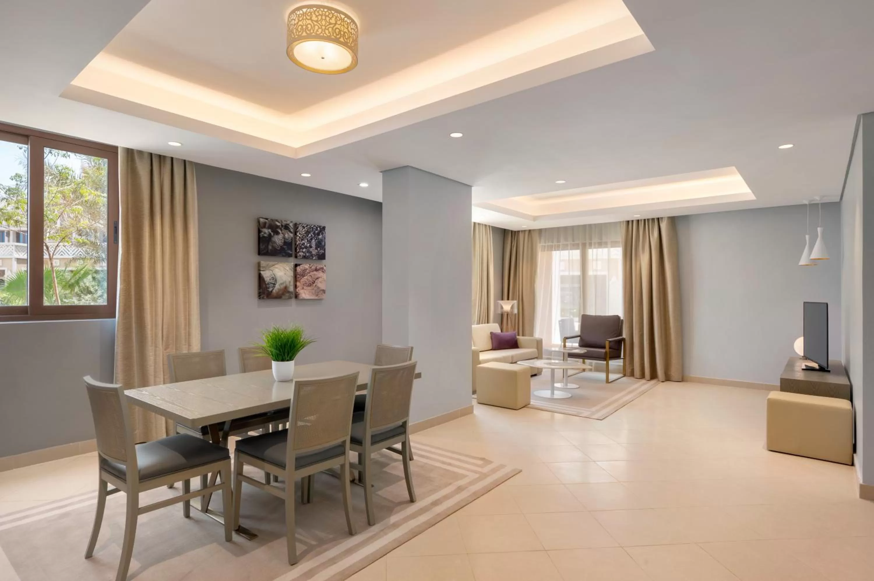 Living room in Wyndham Residences The Palm