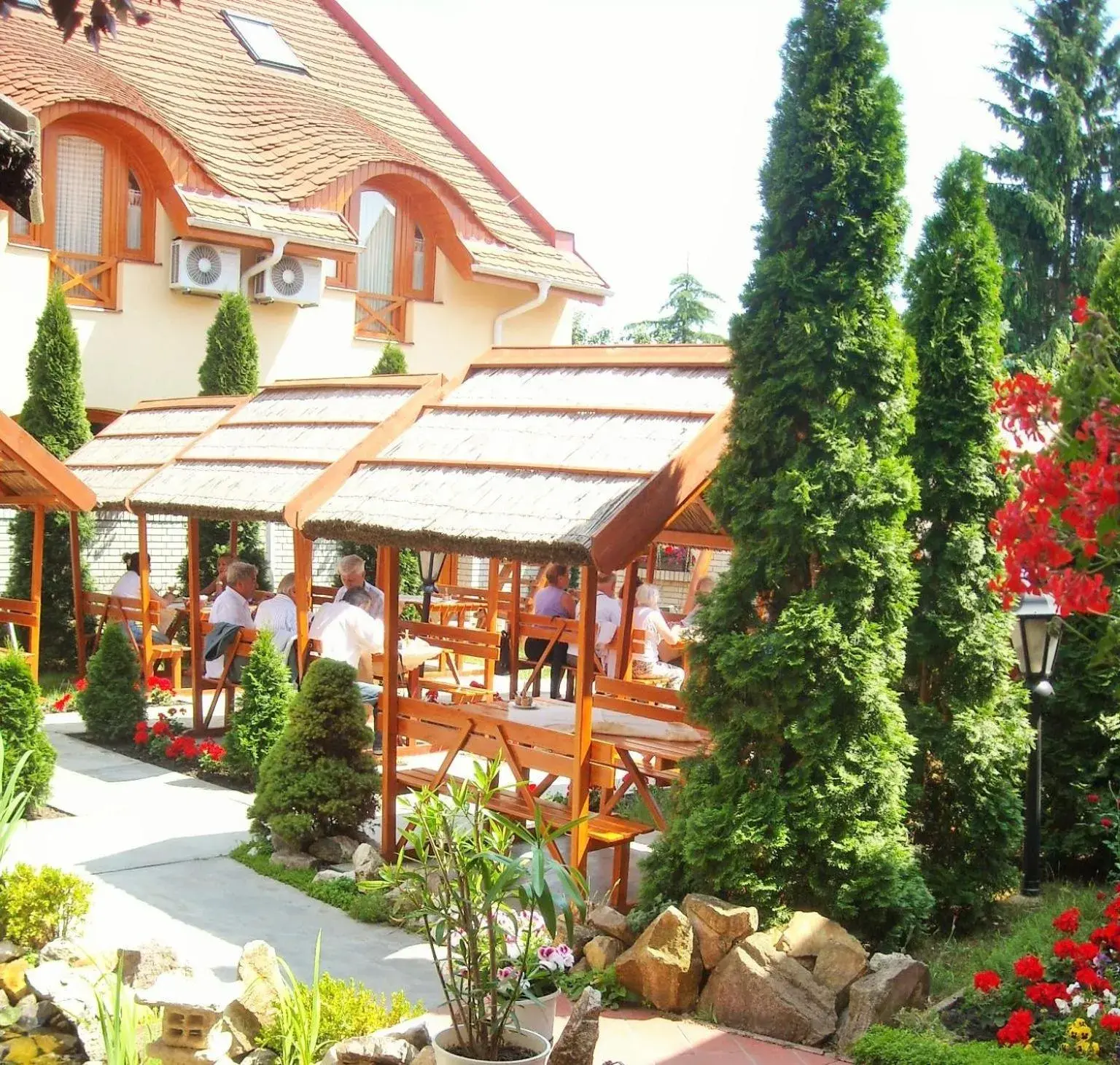 Patio in Fodor Hotel