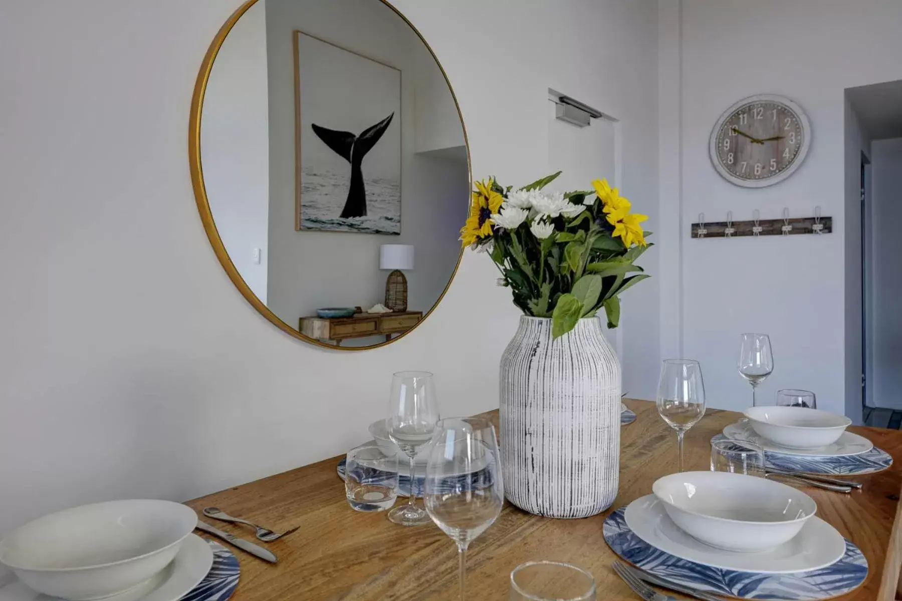 Dining Area in Sunrise Luxury Apartments