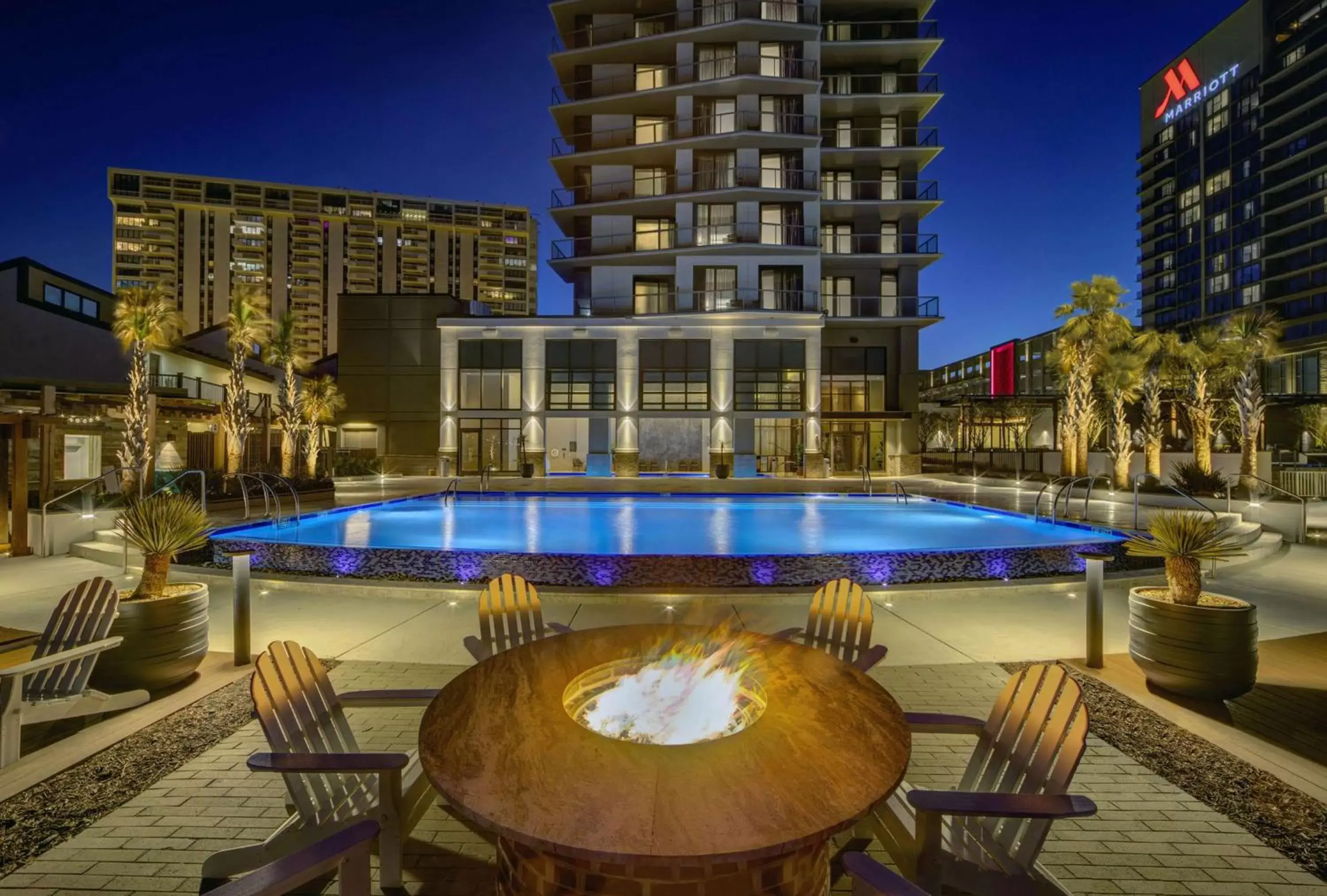 Pool view, Swimming Pool in Embassy Suites By Hilton Virginia Beach Oceanfront Resort